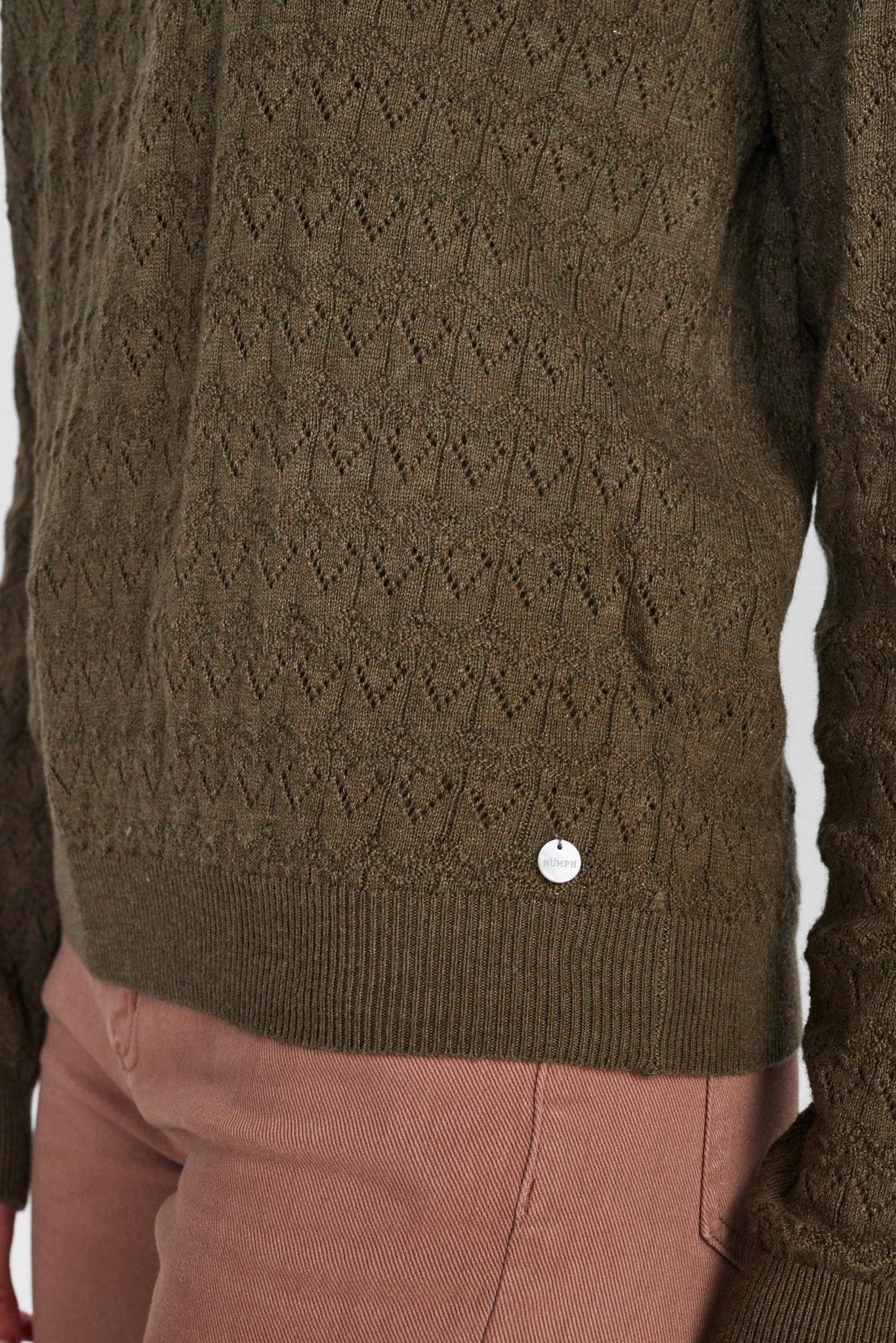 NUDULLIA PULLOVER - Deep Lichen Green - Image 5