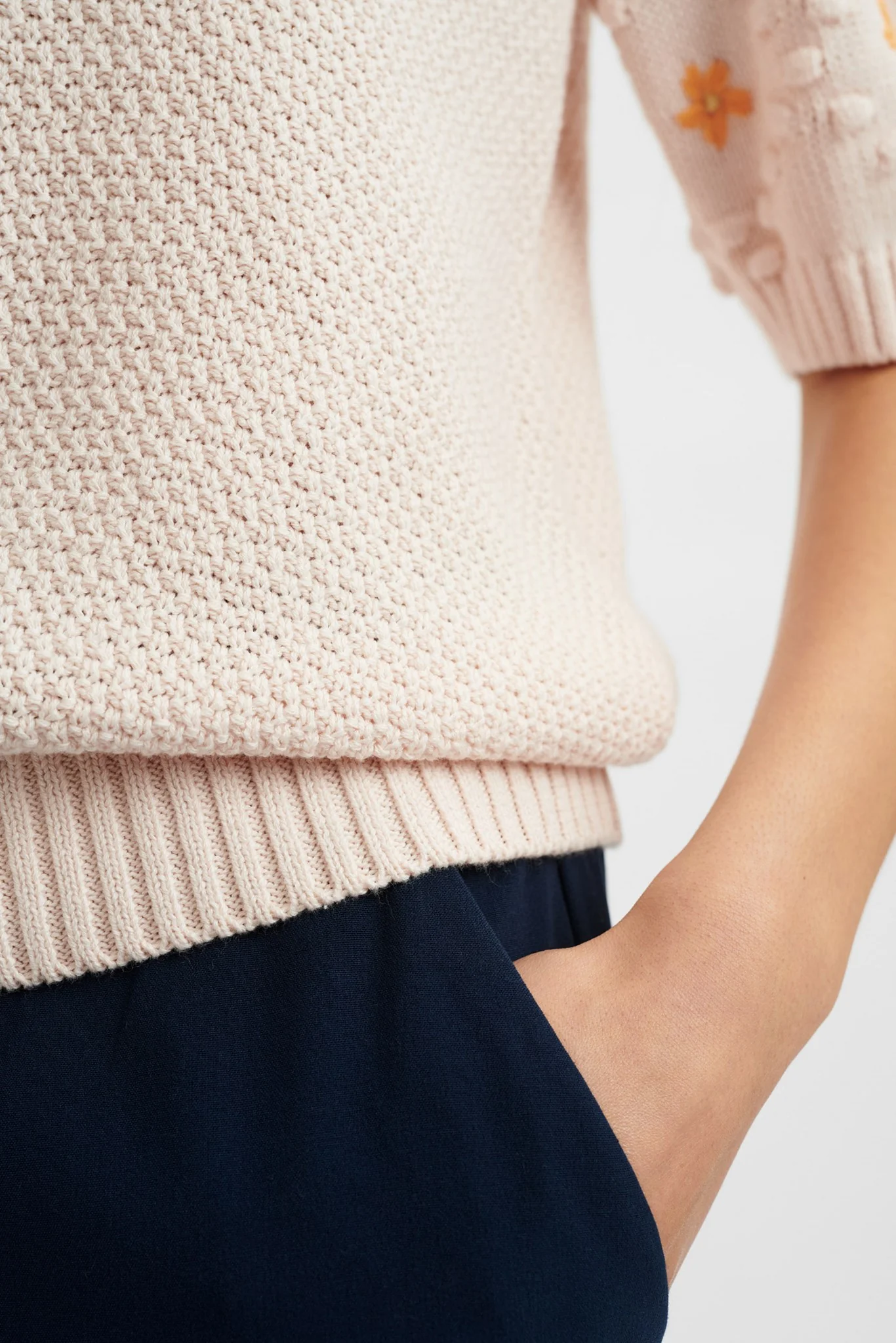 NUDULLIS SS PULLOVER - Pearl - Image 5