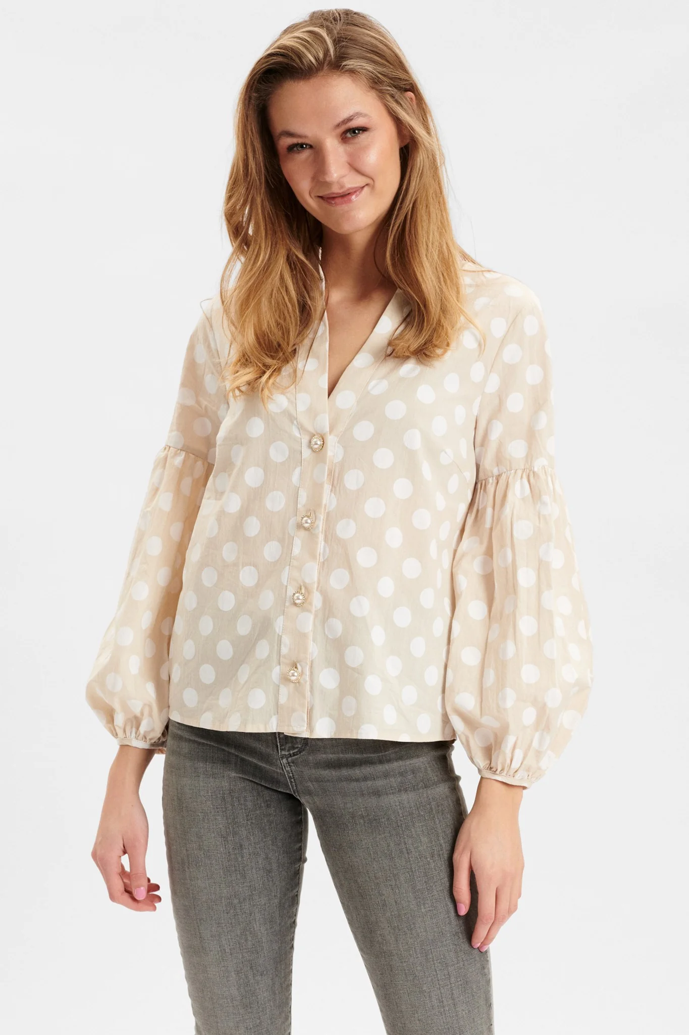 NUDUNA SHIRT - Sesame