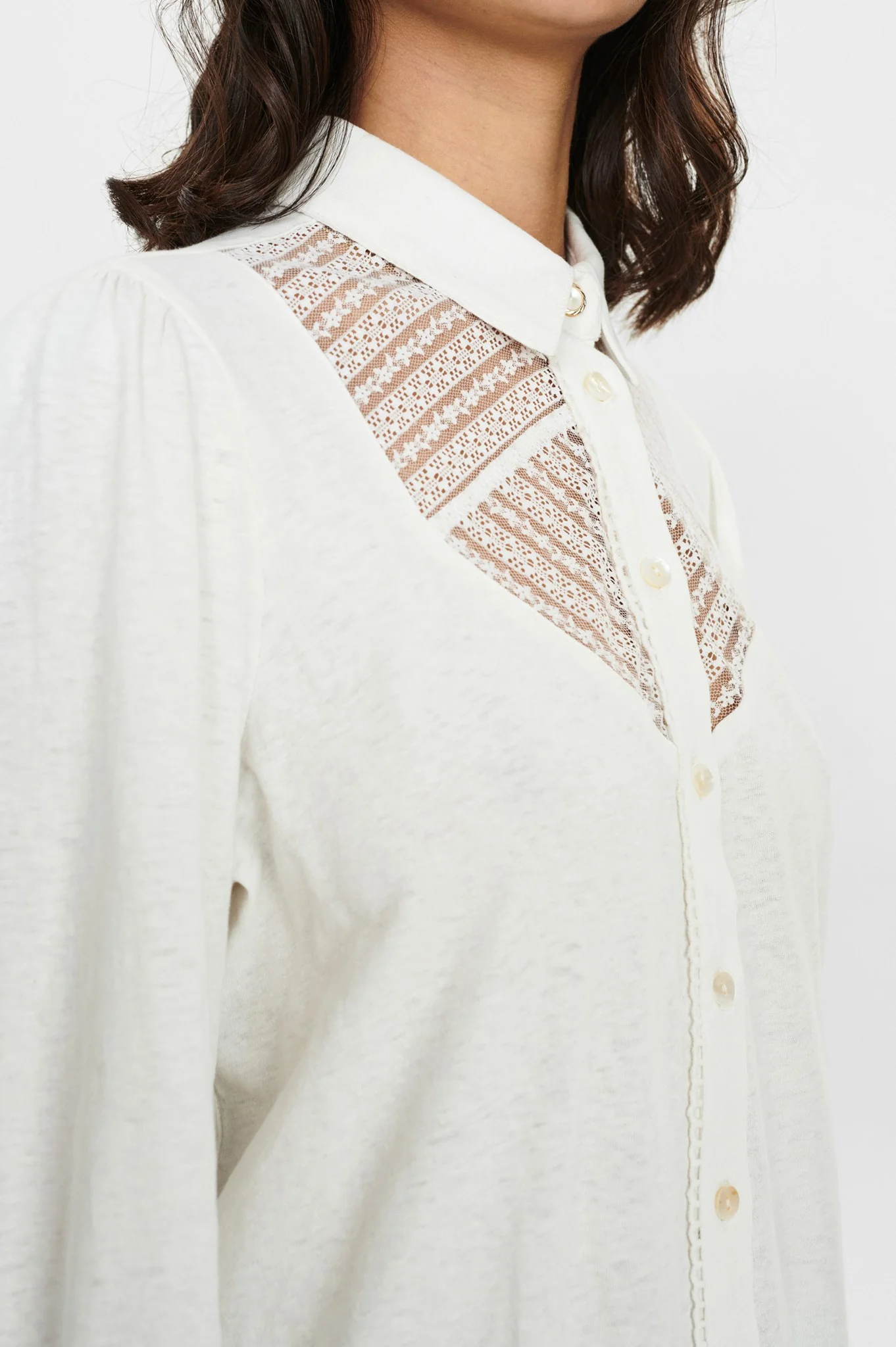 NUDUSKA SHIRT - Bright White - Image 4