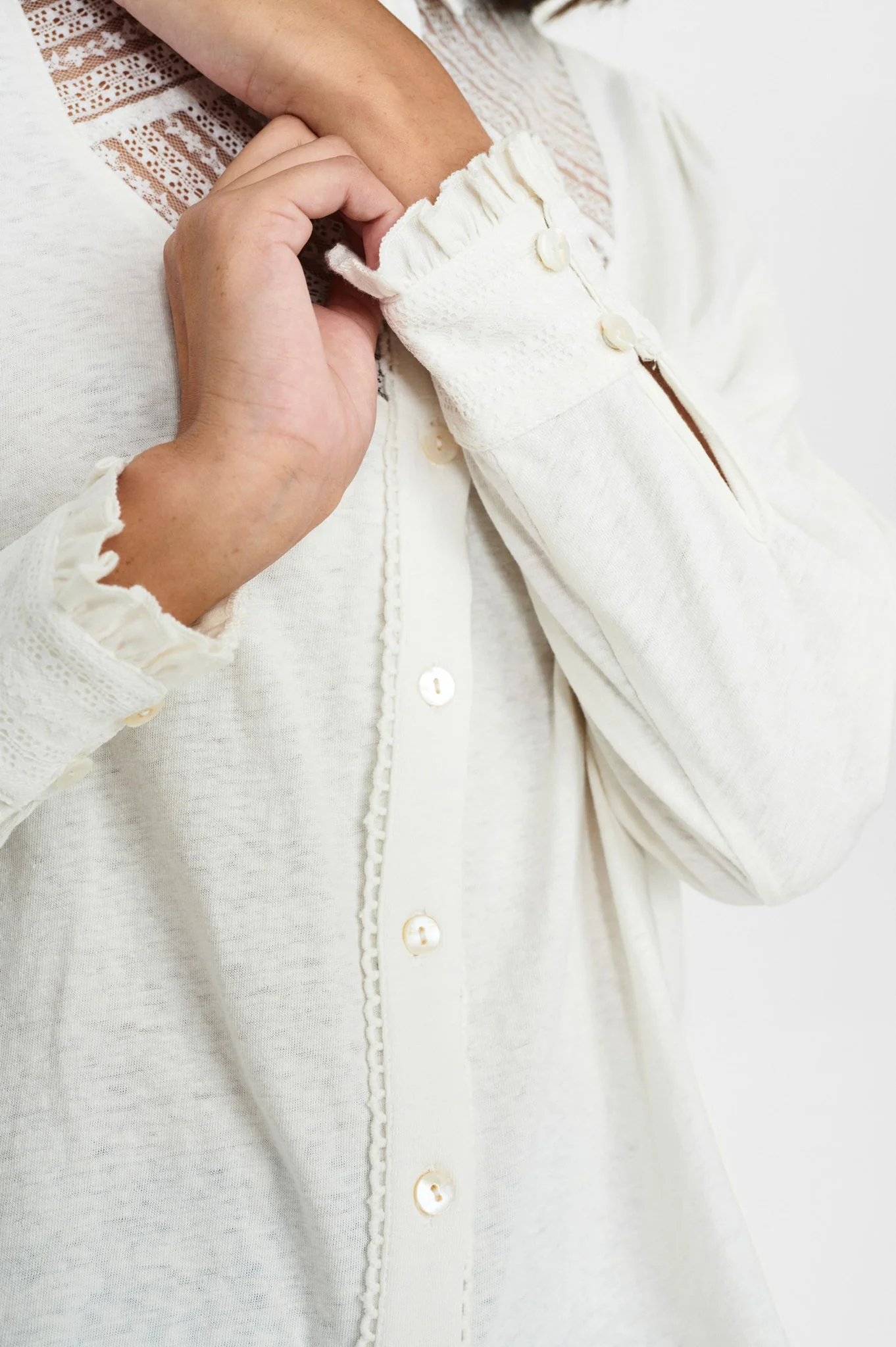 NUDUSKA SHIRT - Bright White - Image 5