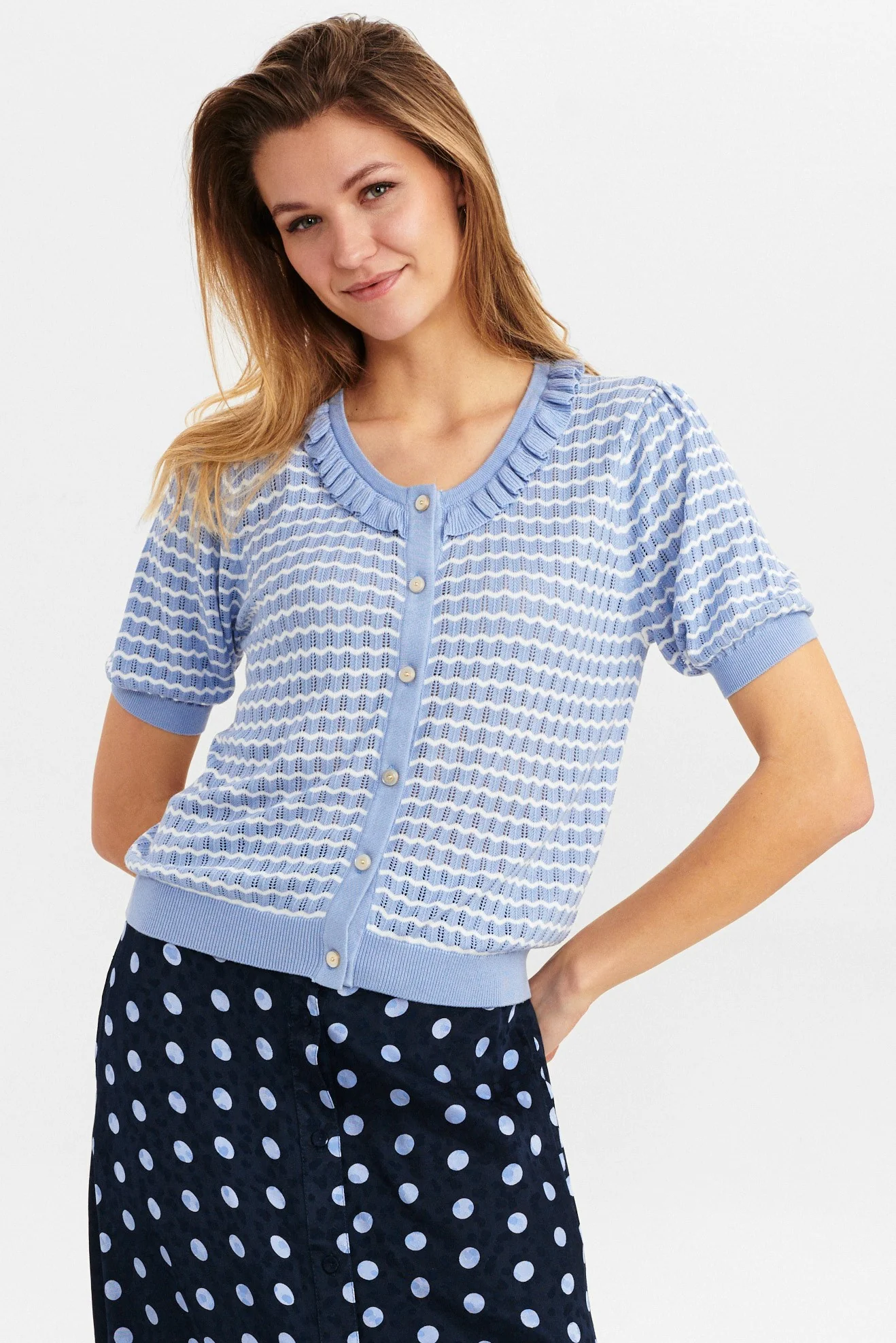 NUDUSTIN CARDIGAN - Lustre