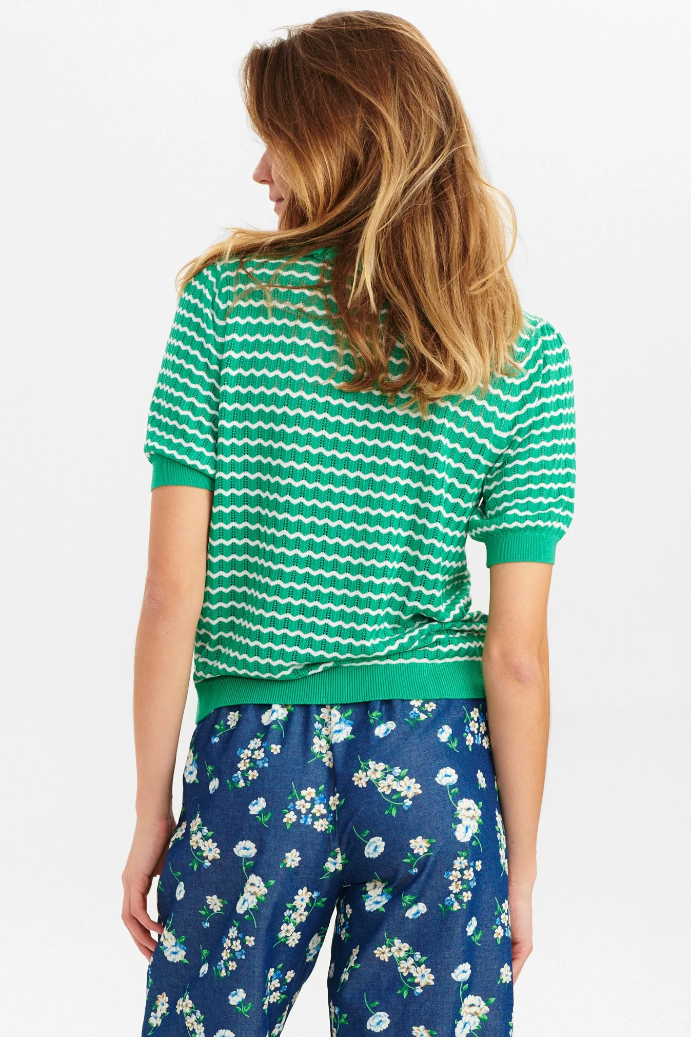NUDUSTIN CARDIGAN - Simply Green - Image 2