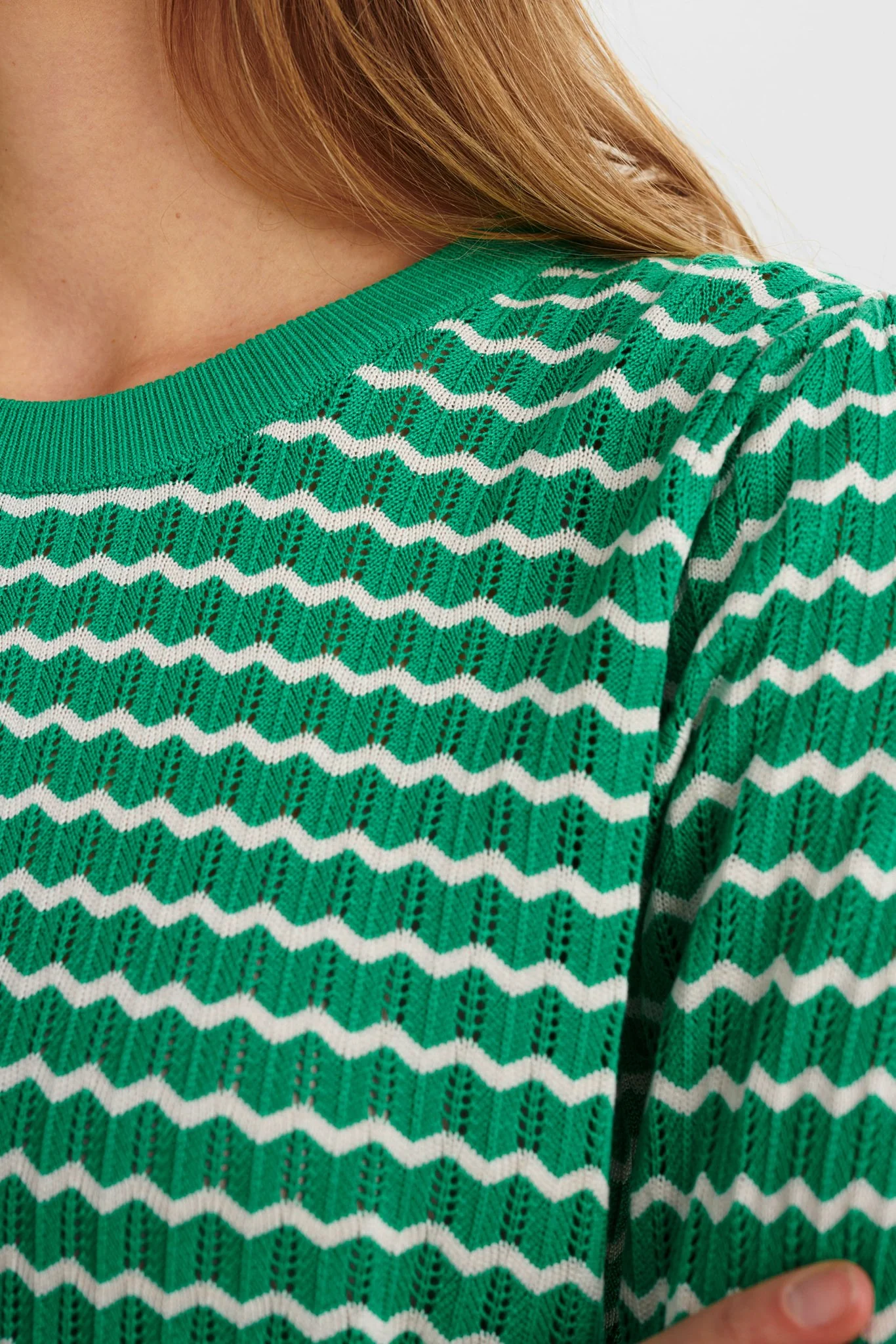 NUDUSTIN PULLOVER - Simply Green - Image 4