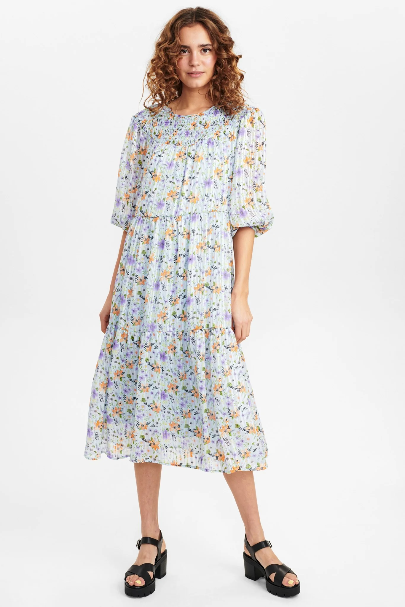 NUDYANI DRESS - Blue Bell - Image 3