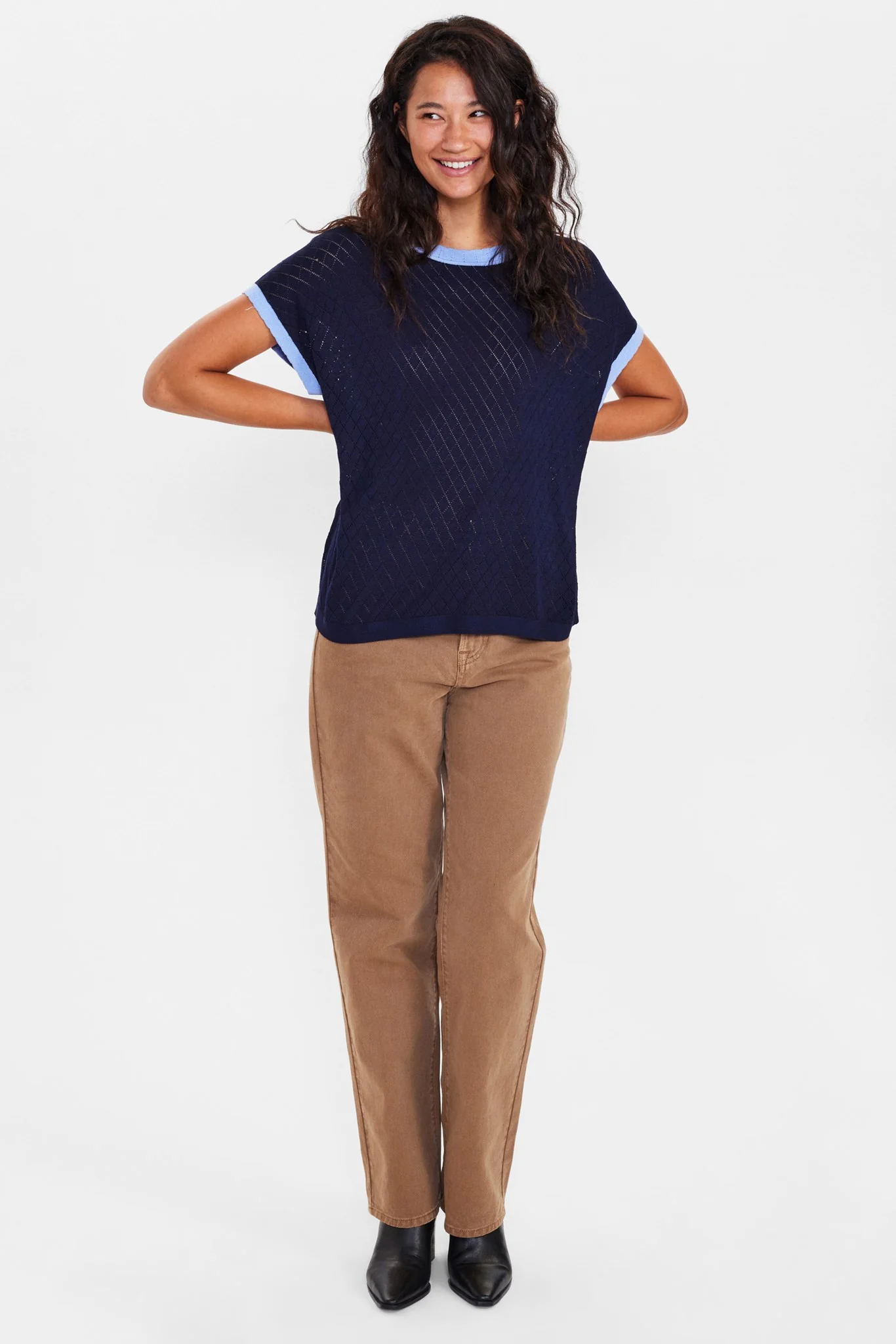 NUEA DARLENE PULLOVER WO/L - Dark Sapphire - Image 3