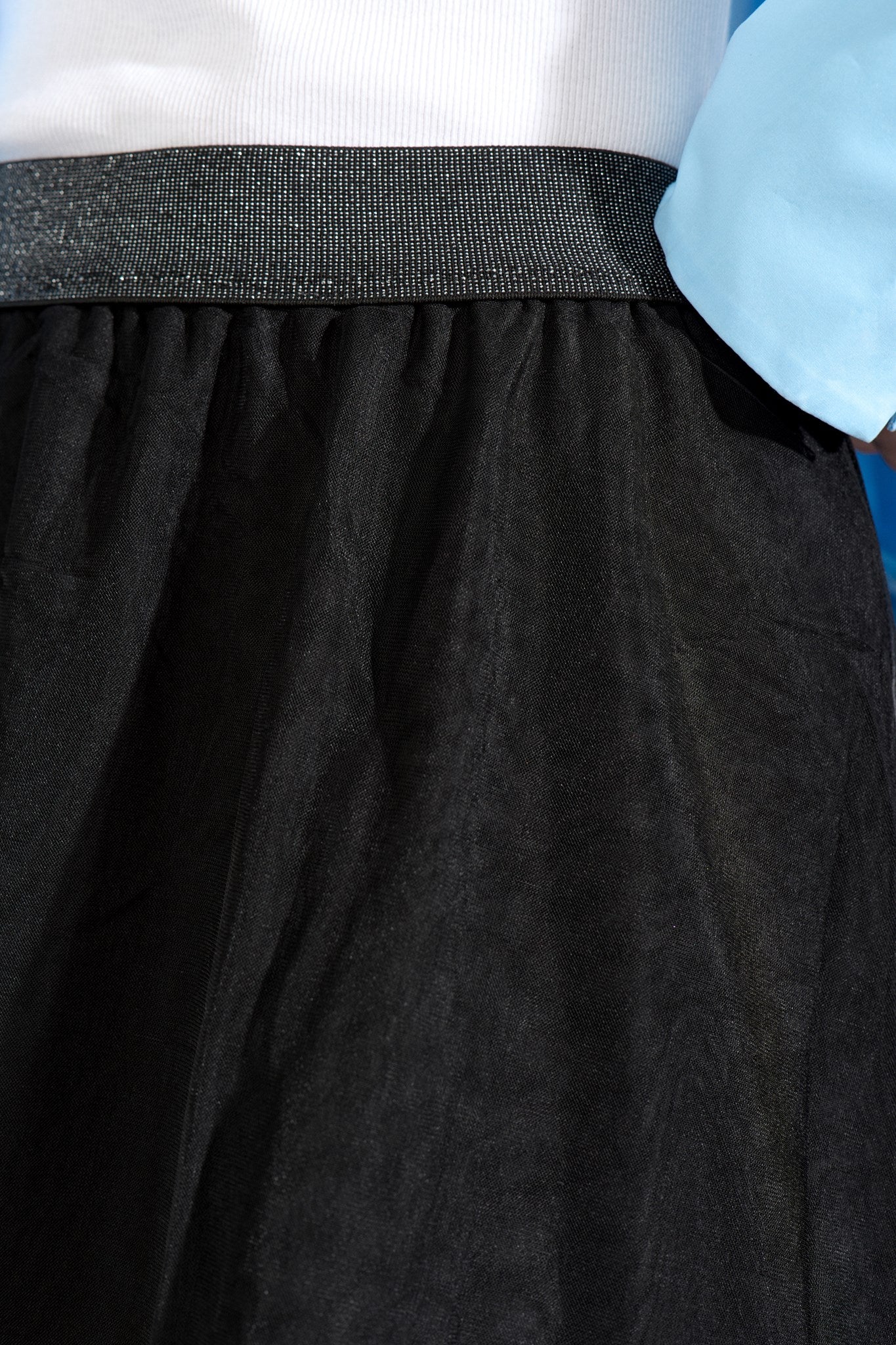 NUEA LAYER SKIRT - Caviar - Image 4
