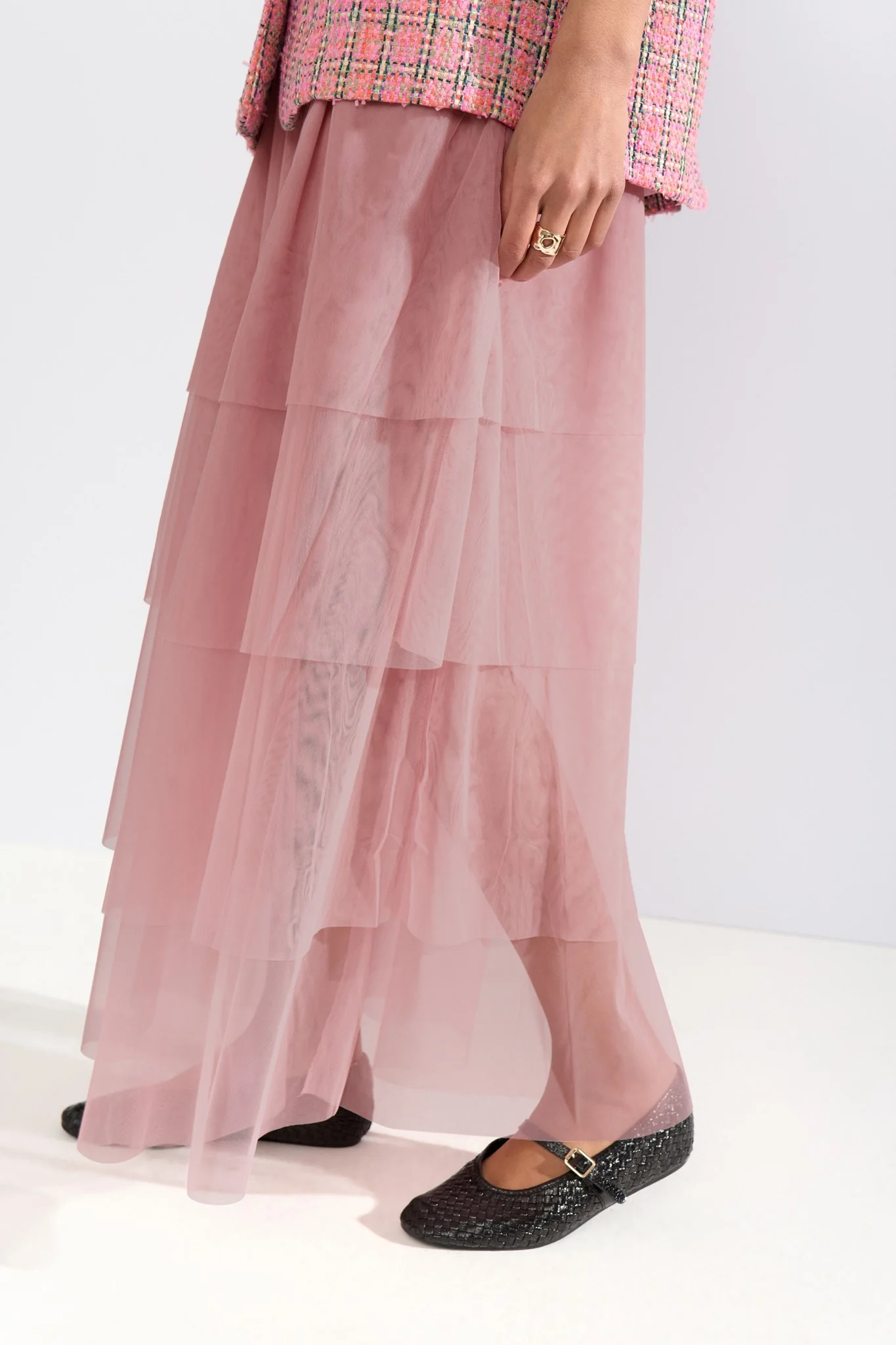 NUEA LAYER SKIRT - Foxglove - Image 4