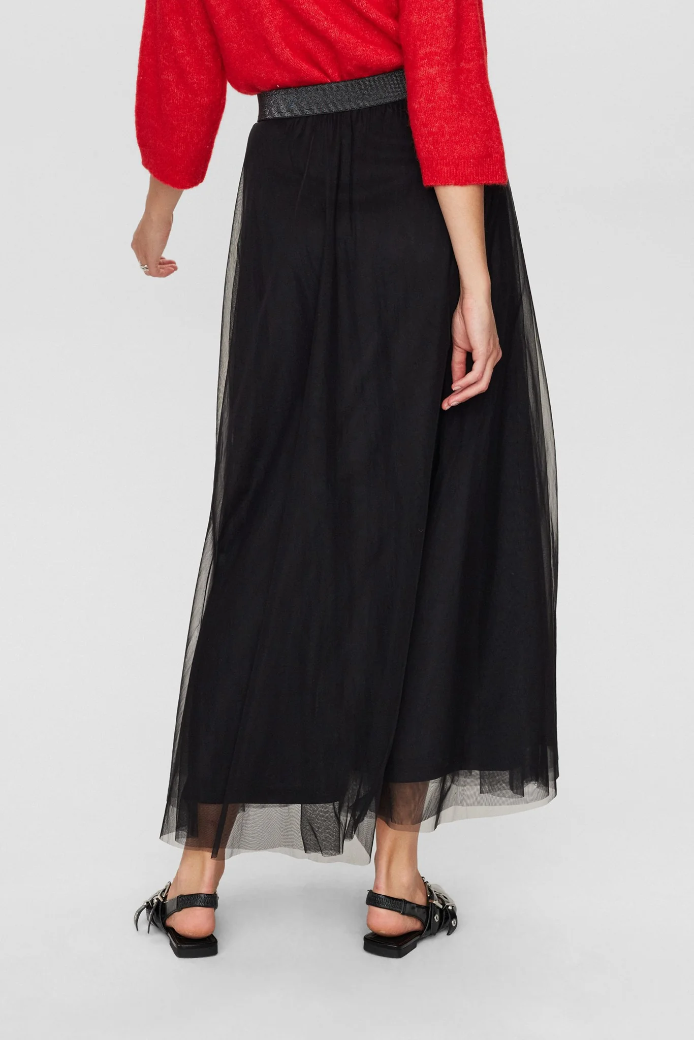 NUEA MAXI SKIRT  - Caviar - Image 2