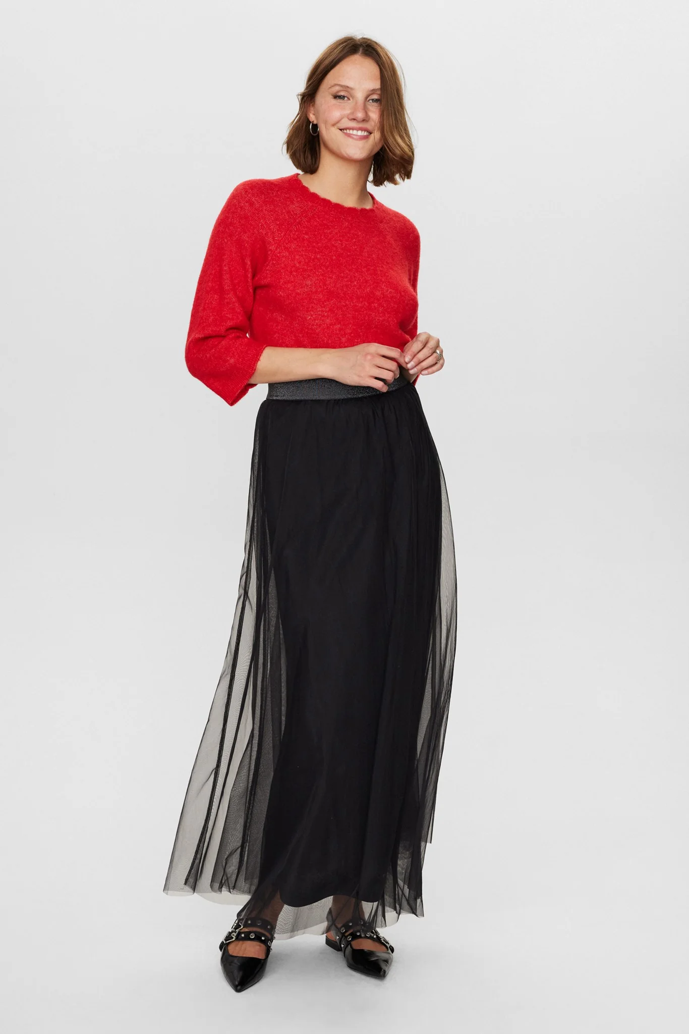 NUEA MAXI SKIRT  - Caviar - Image 3