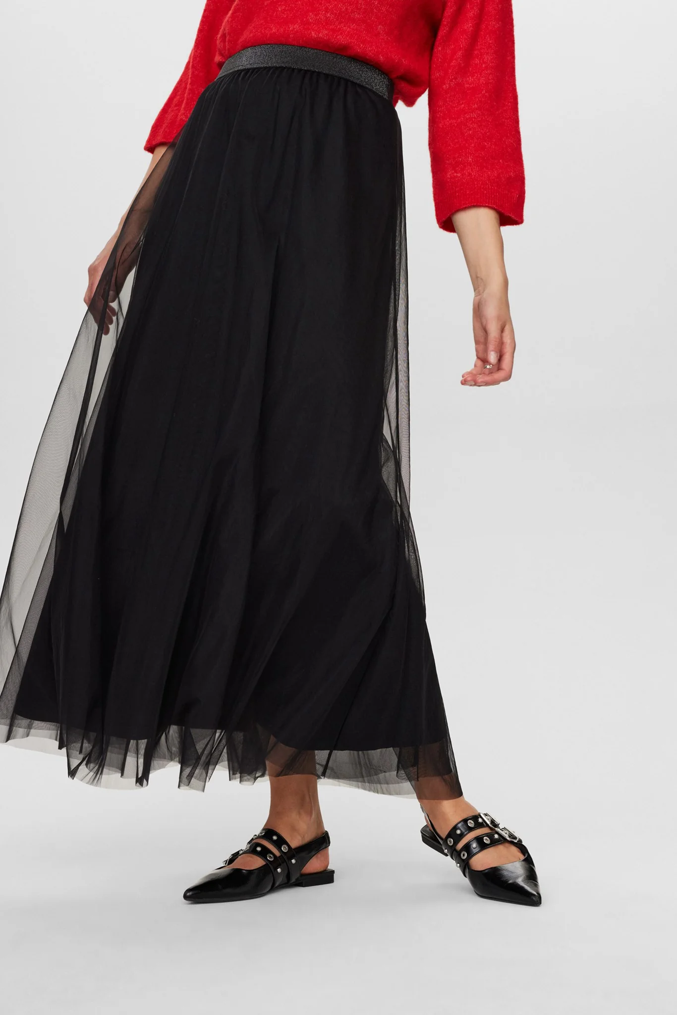 NUEA MAXI SKIRT  - Caviar - Image 5