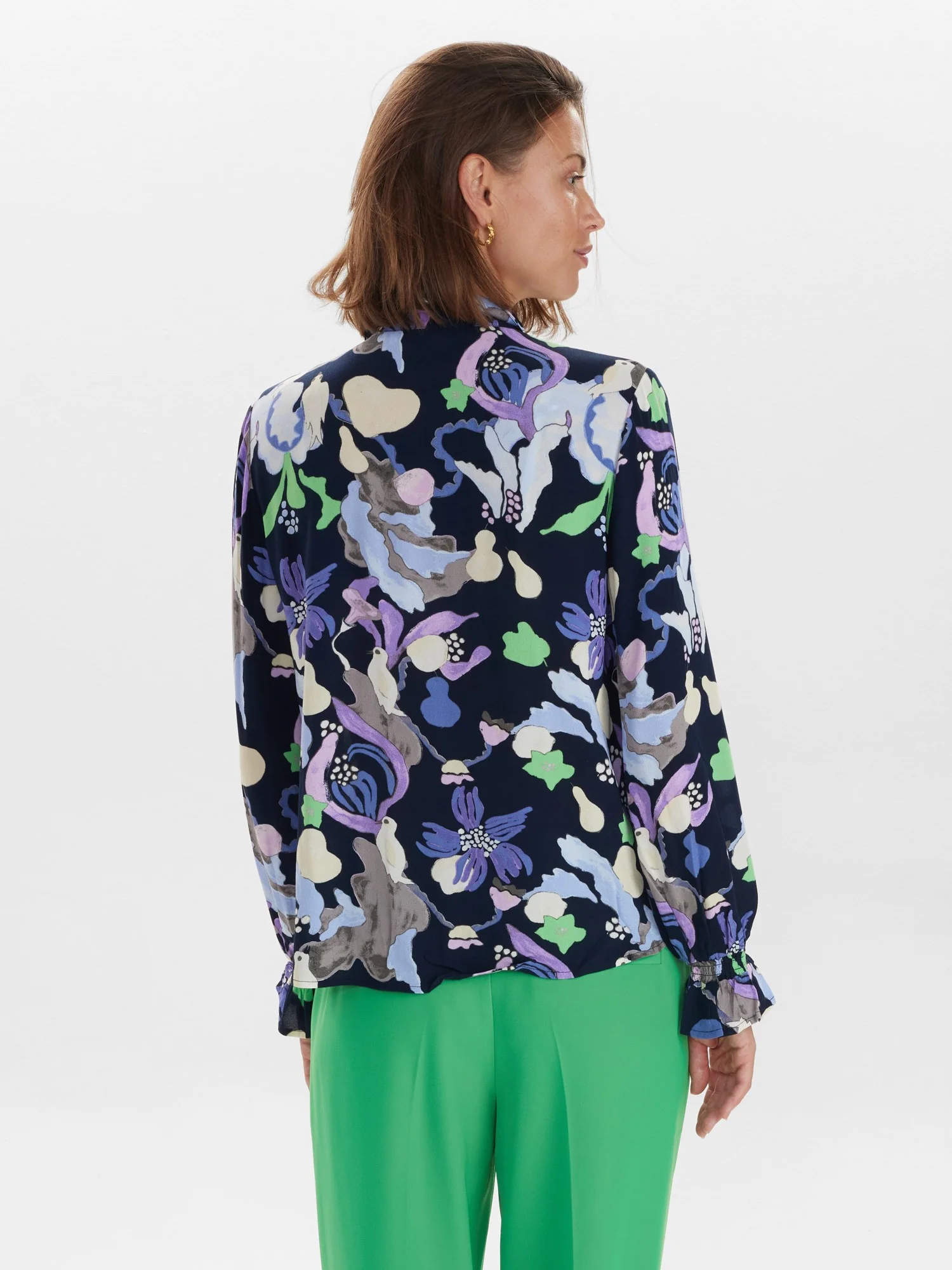 NUEAMAJA BUTTON SHIRT - Dark Sapphire - Image 2