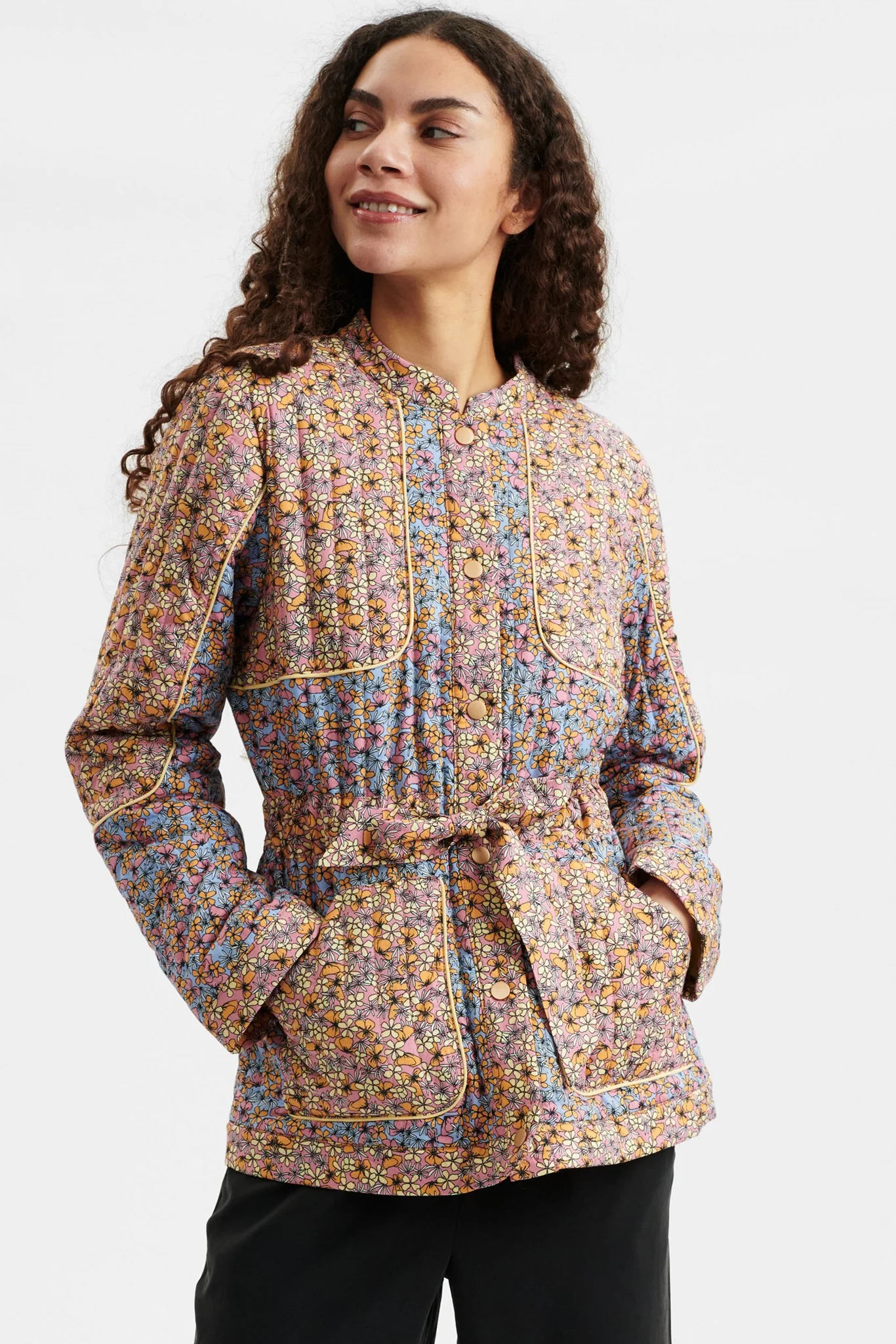 NUEAN JACKET - Della Robbia Blue