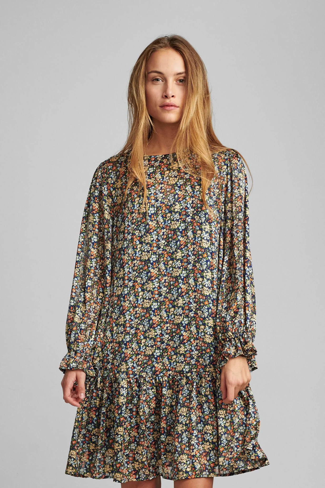 NUEASY DRESS - Dark Sapphire