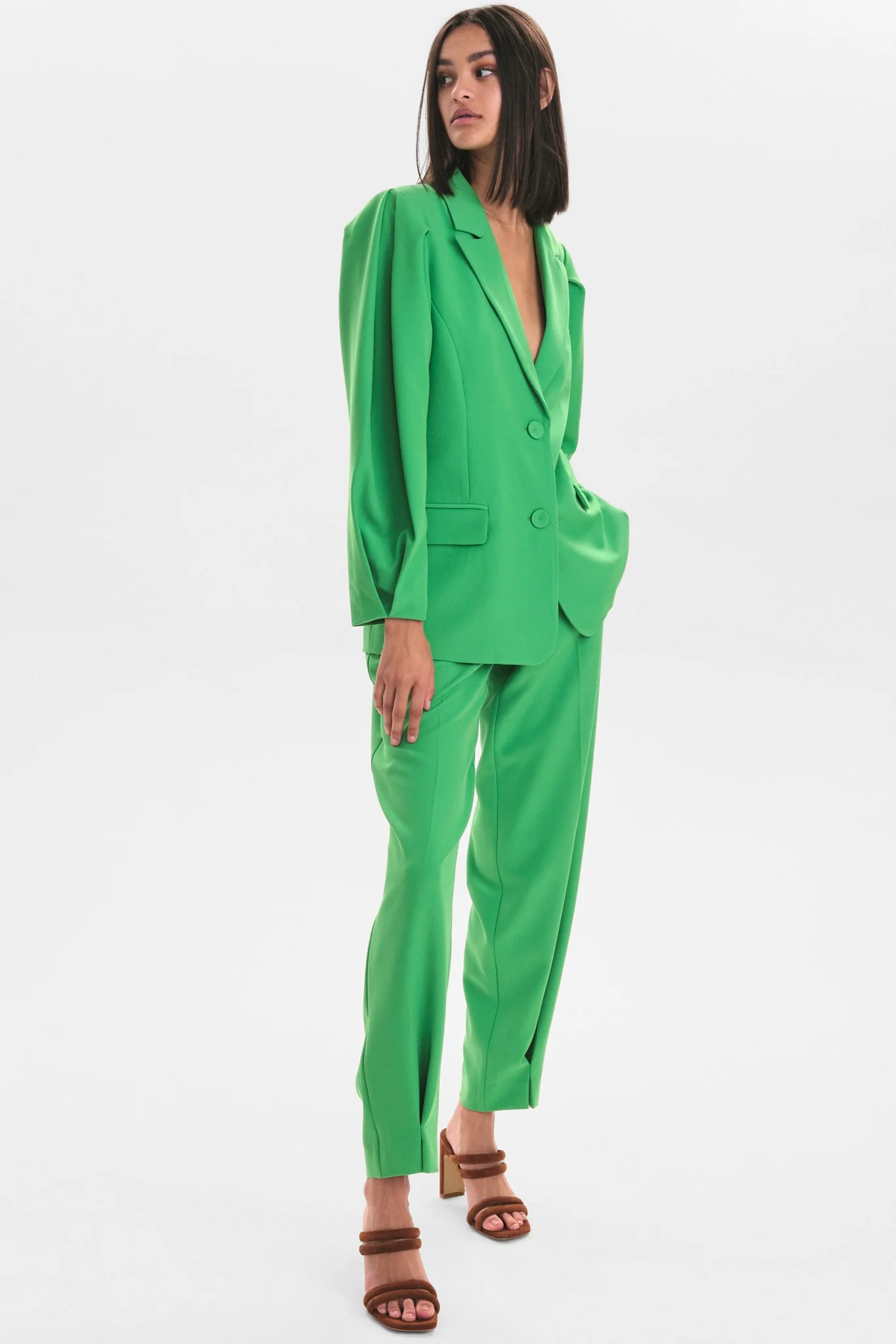 NUEAZELINA BLAZER - Kelly Green - Image 3
