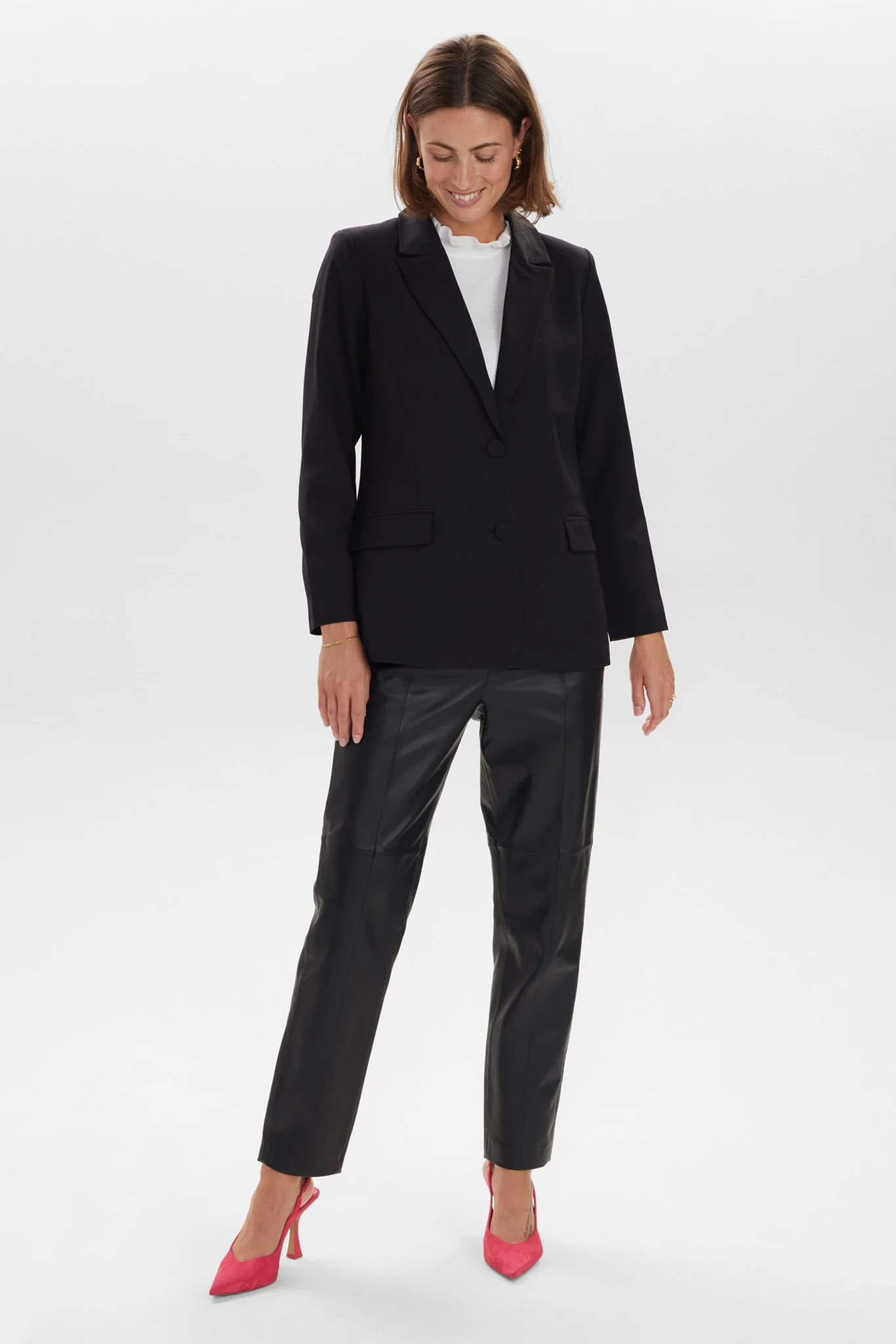 NUEAZELINAS BLAZER  - Caviar - Image 3