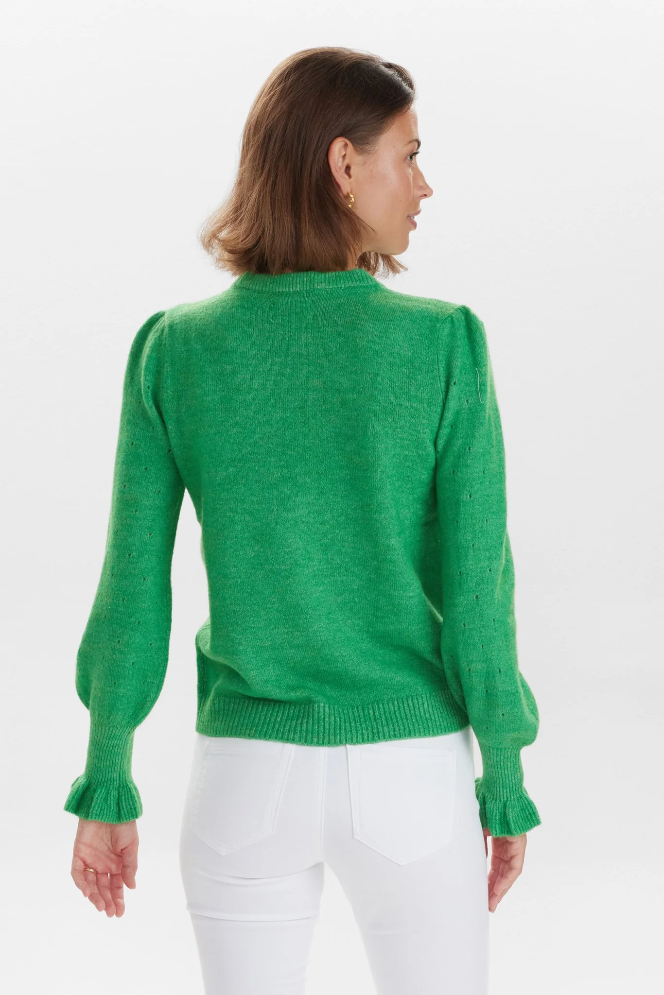 NUEBBA PULLOVER W/O RUFFLE - Kelly Green - Image 2