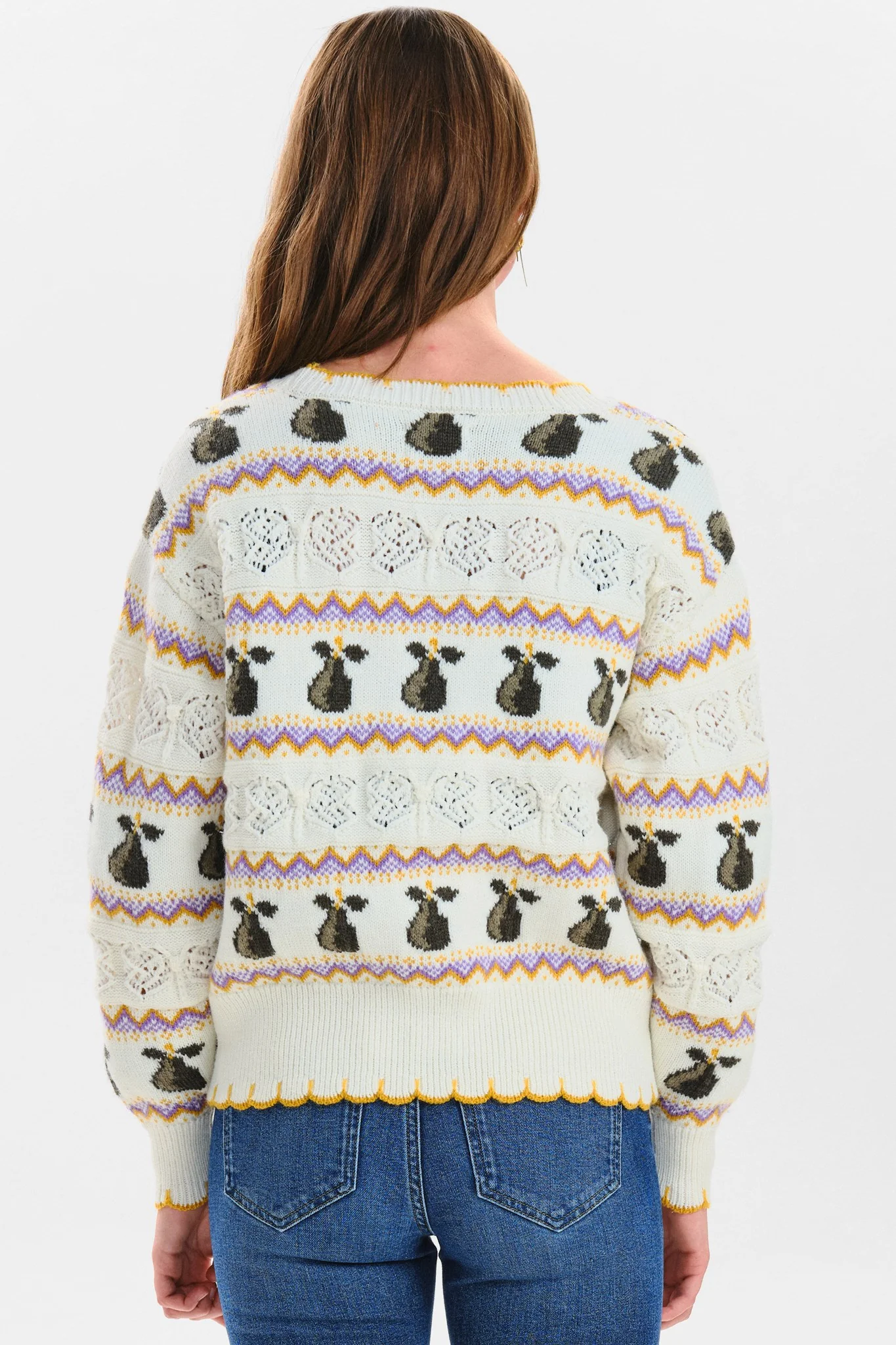 NUEBBALENE CARDIGAN - Cloud Dancer - Image 2