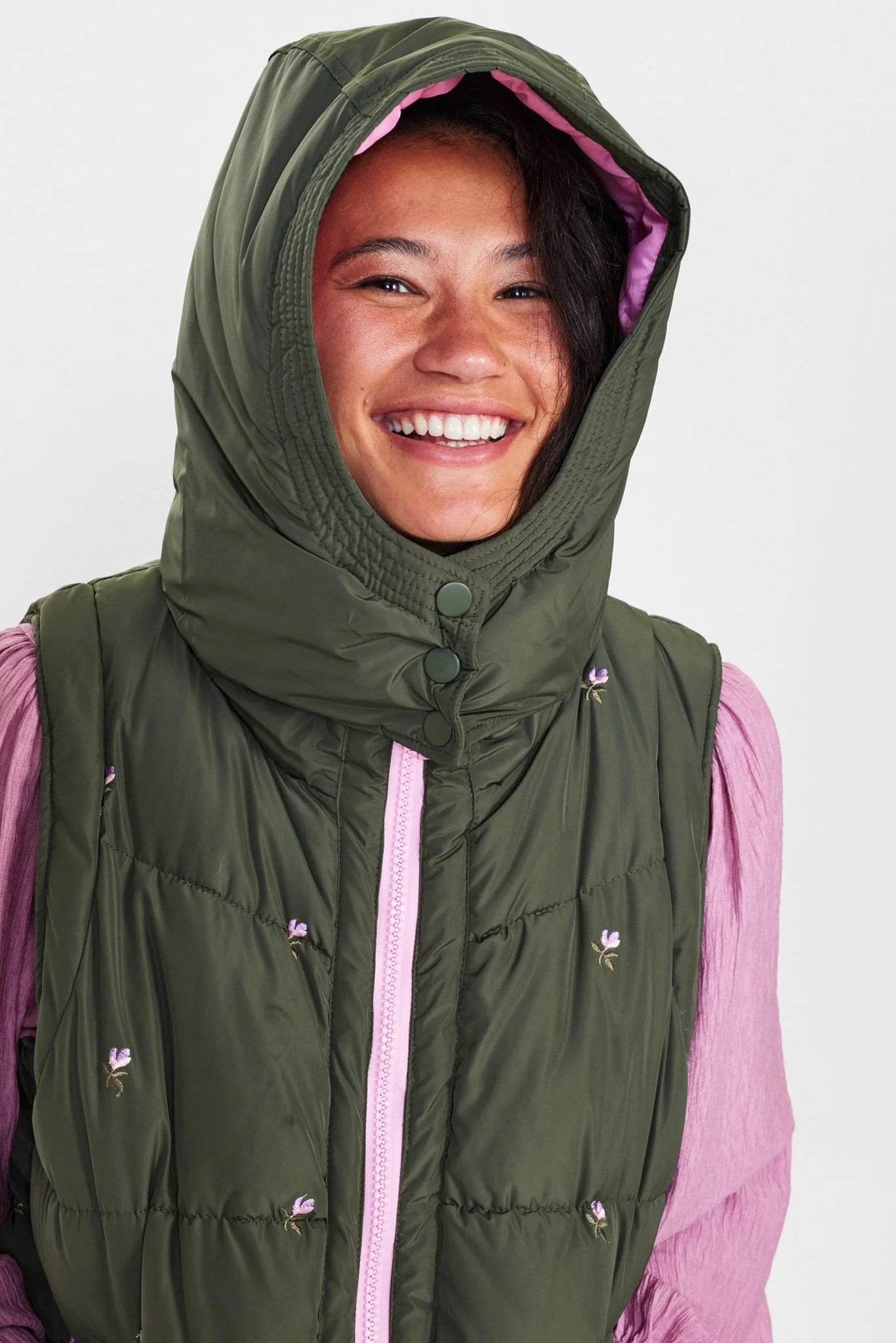 NUEBBE WAISTCOAT - Climbing Ivy - Image 4