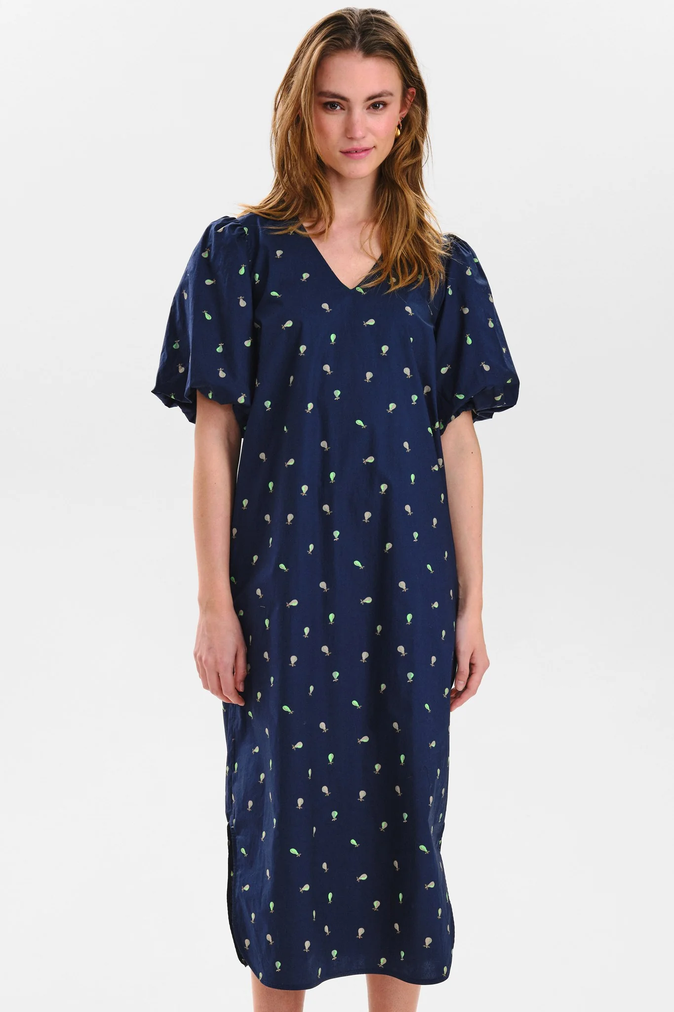NUEBRAR DRESS - Dark Sapphire