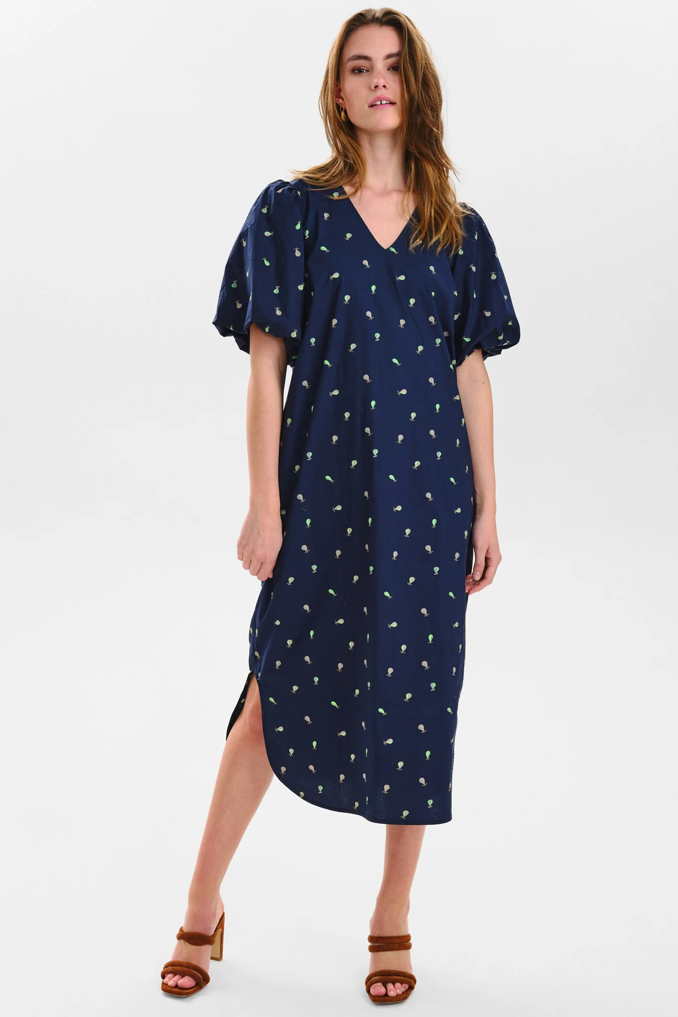 NUEBRAR DRESS - Dark Sapphire - Image 3