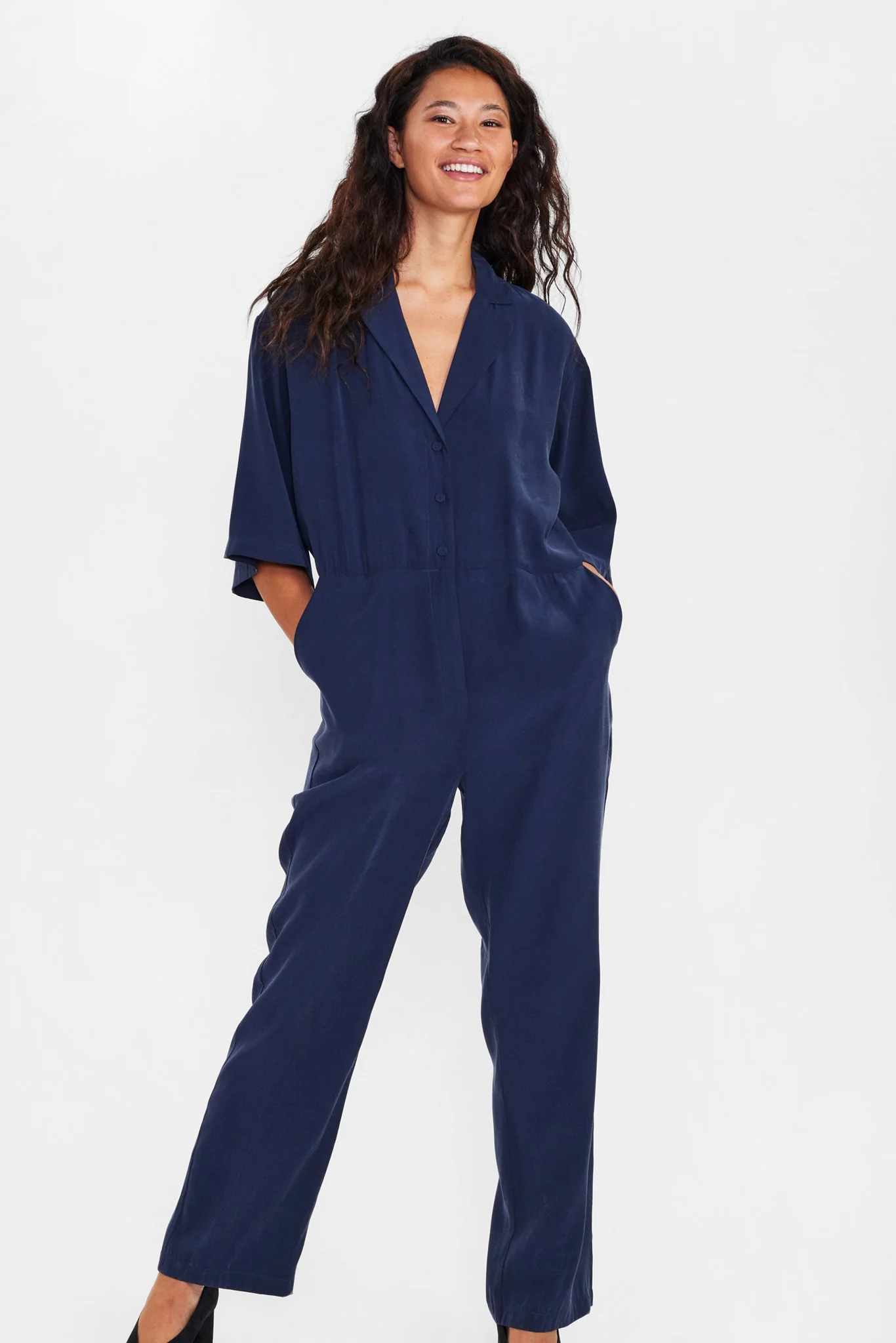 NUECEM JUMPSUIT - Dark Sapphire - Image 3