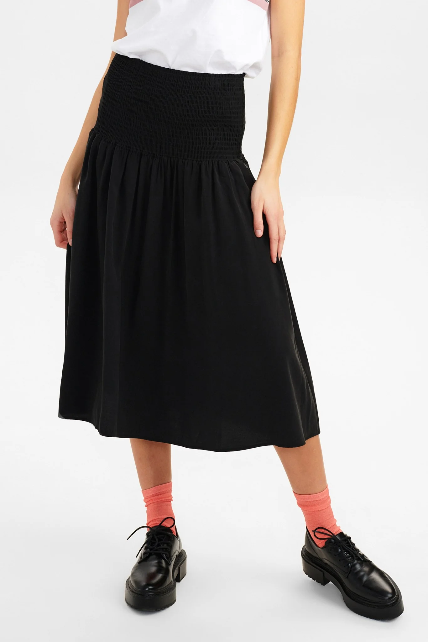 NUECEM SKIRT - Caviar