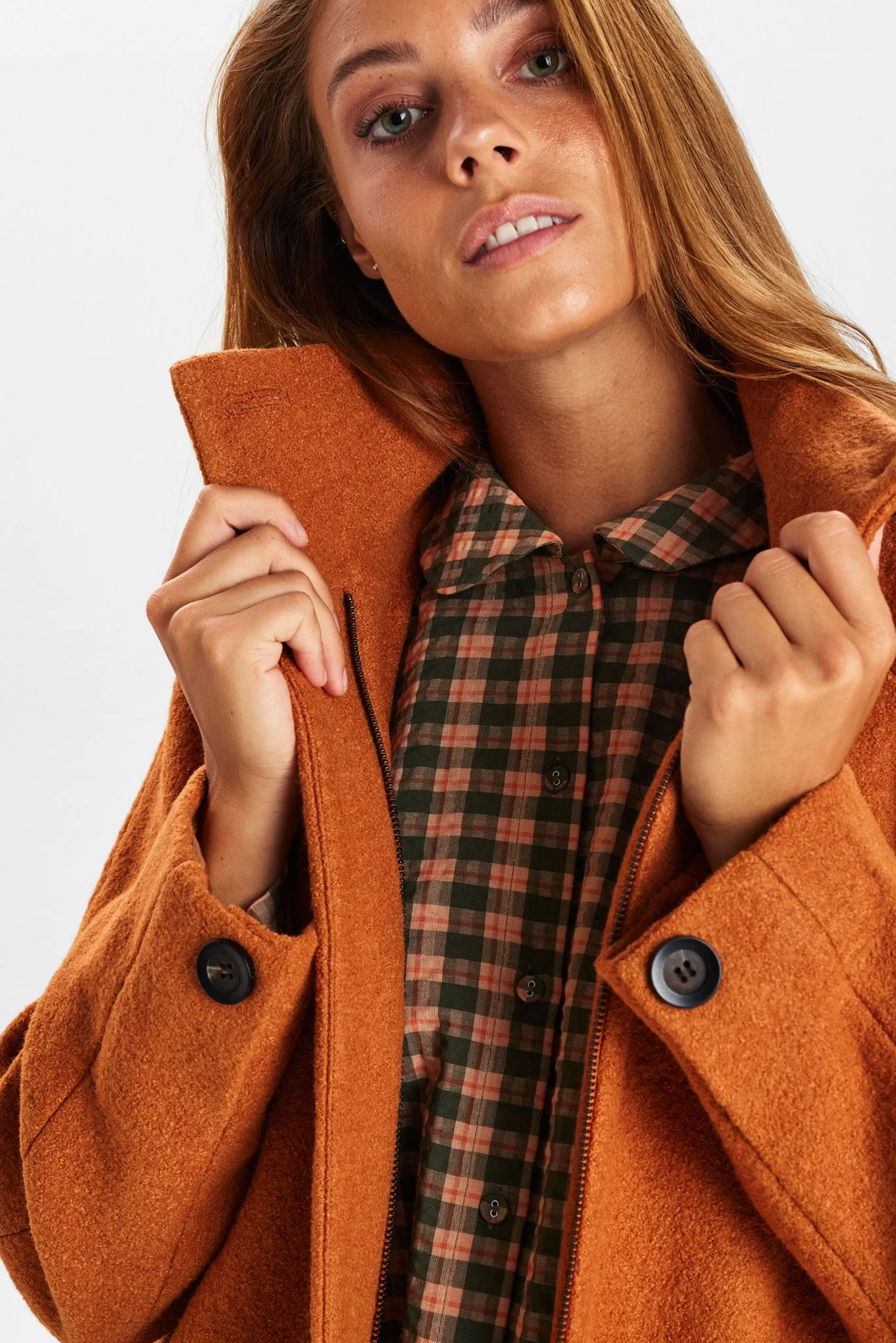 NUEDEL LIBERTINA JACKET - Leather Brown - Image 5