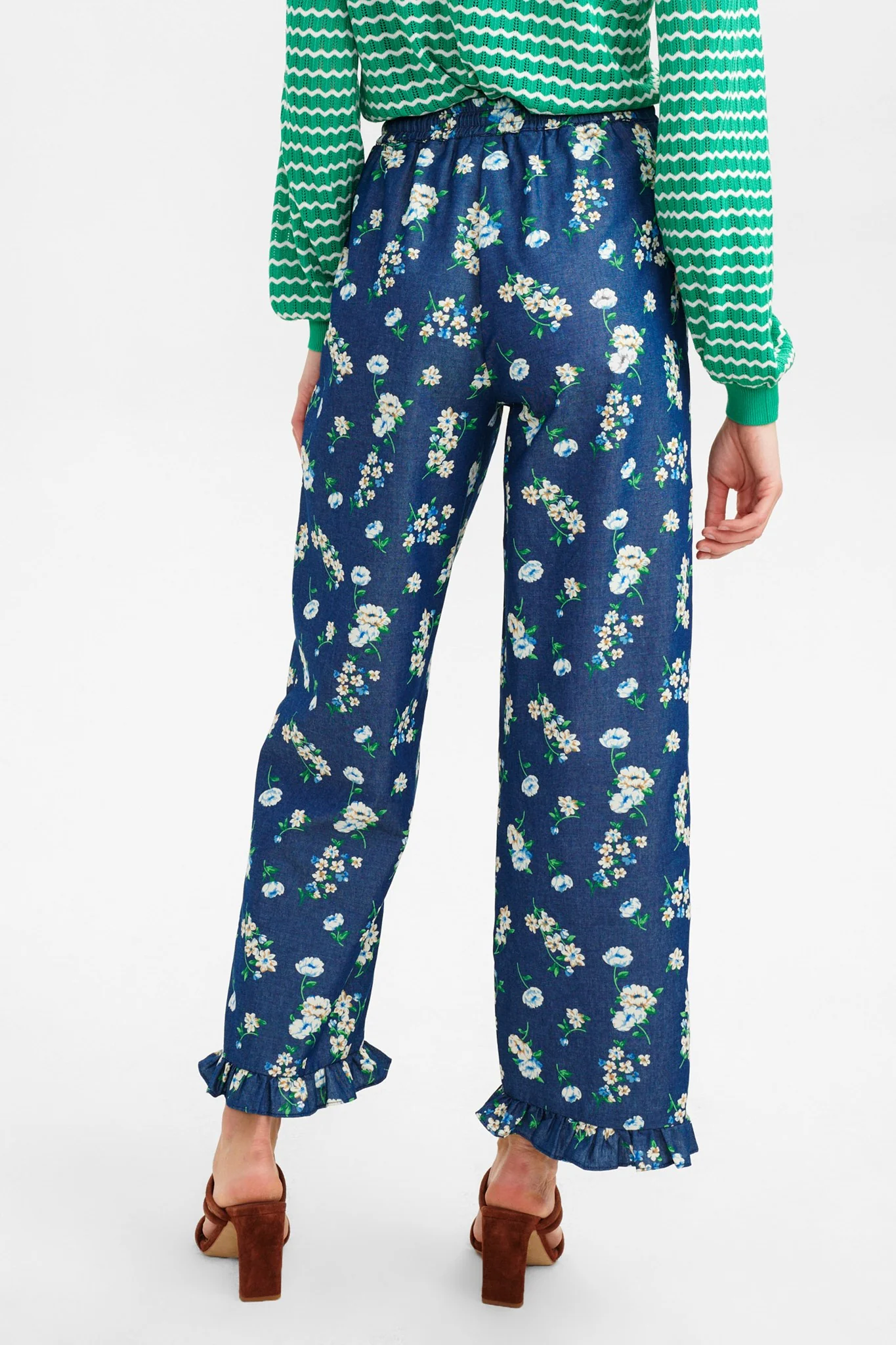 NUEDELLE PANT - Medium Blue Denim - Image 2