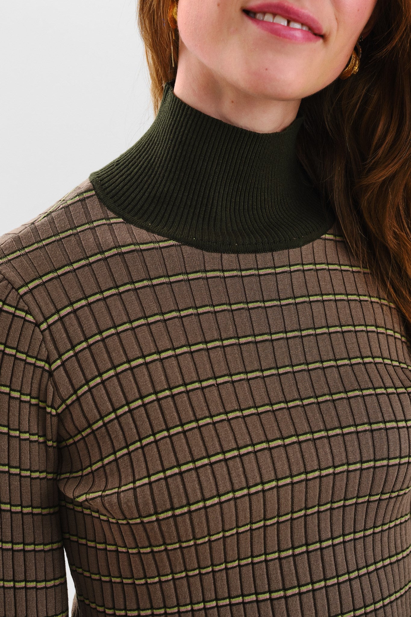 NUEDIE PULLOVER - Deep Lichen Green - Image 5