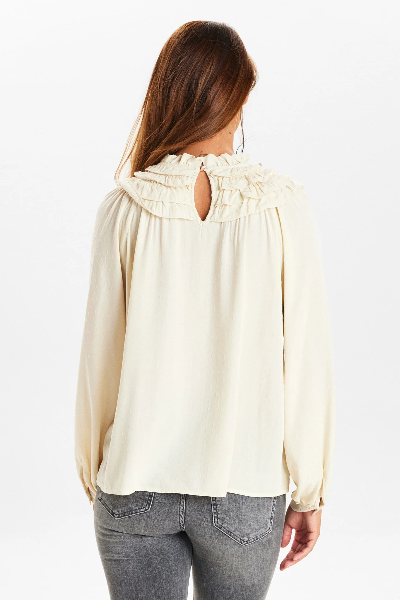 NUEDINA BLOUSE - Pristine - Image 2
