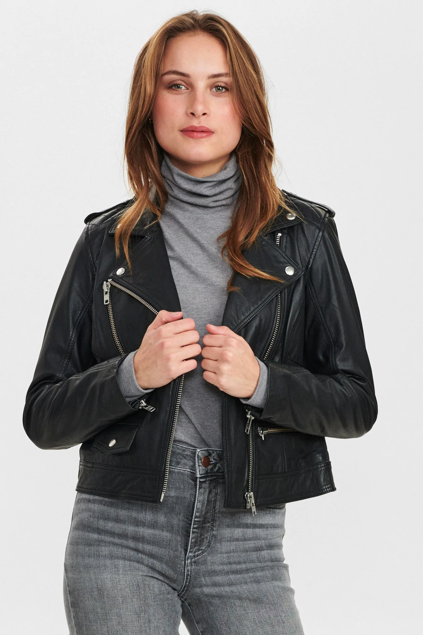 NUEDIS JACKET - Caviar