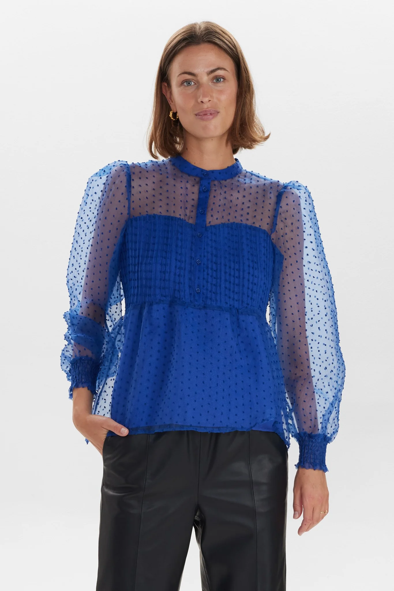 NUEDISSA BLOUSE - Marlin