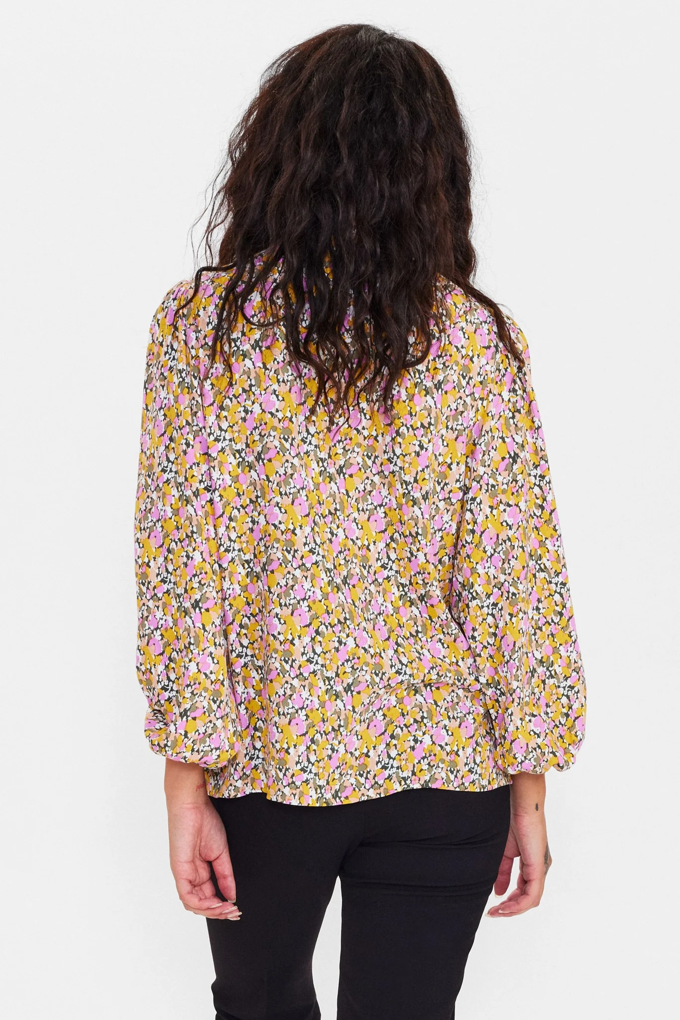 NUEDISSI 7/8 SLEEVE SHIRT - Climbing Ivy - Image 2