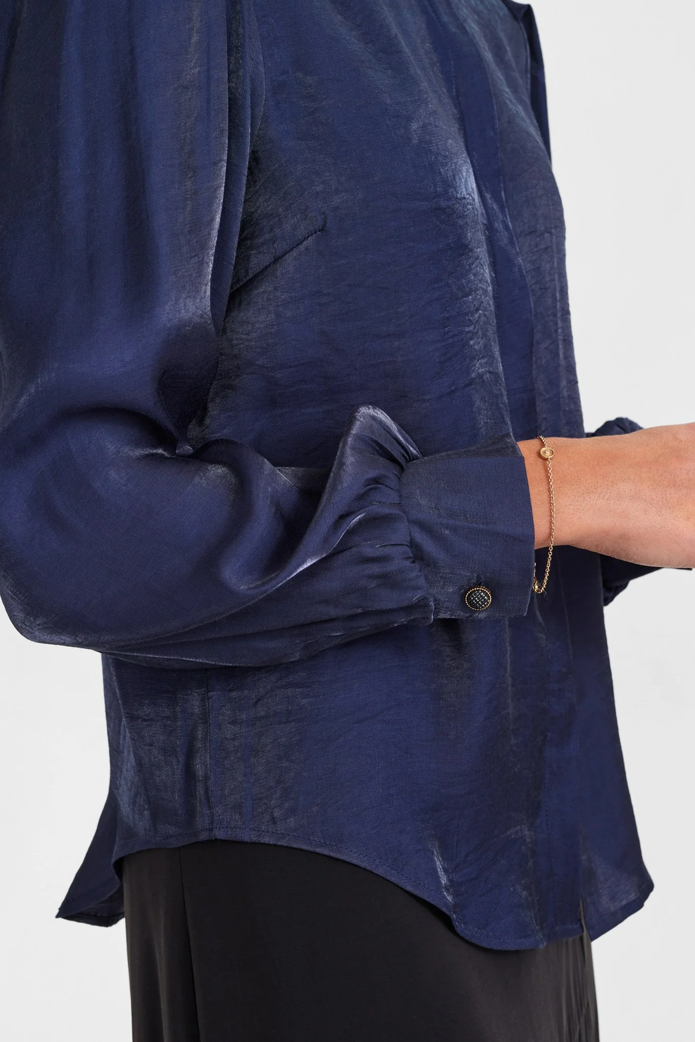 NUEDITTE SHIRT - Dark Sapphire - Image 5