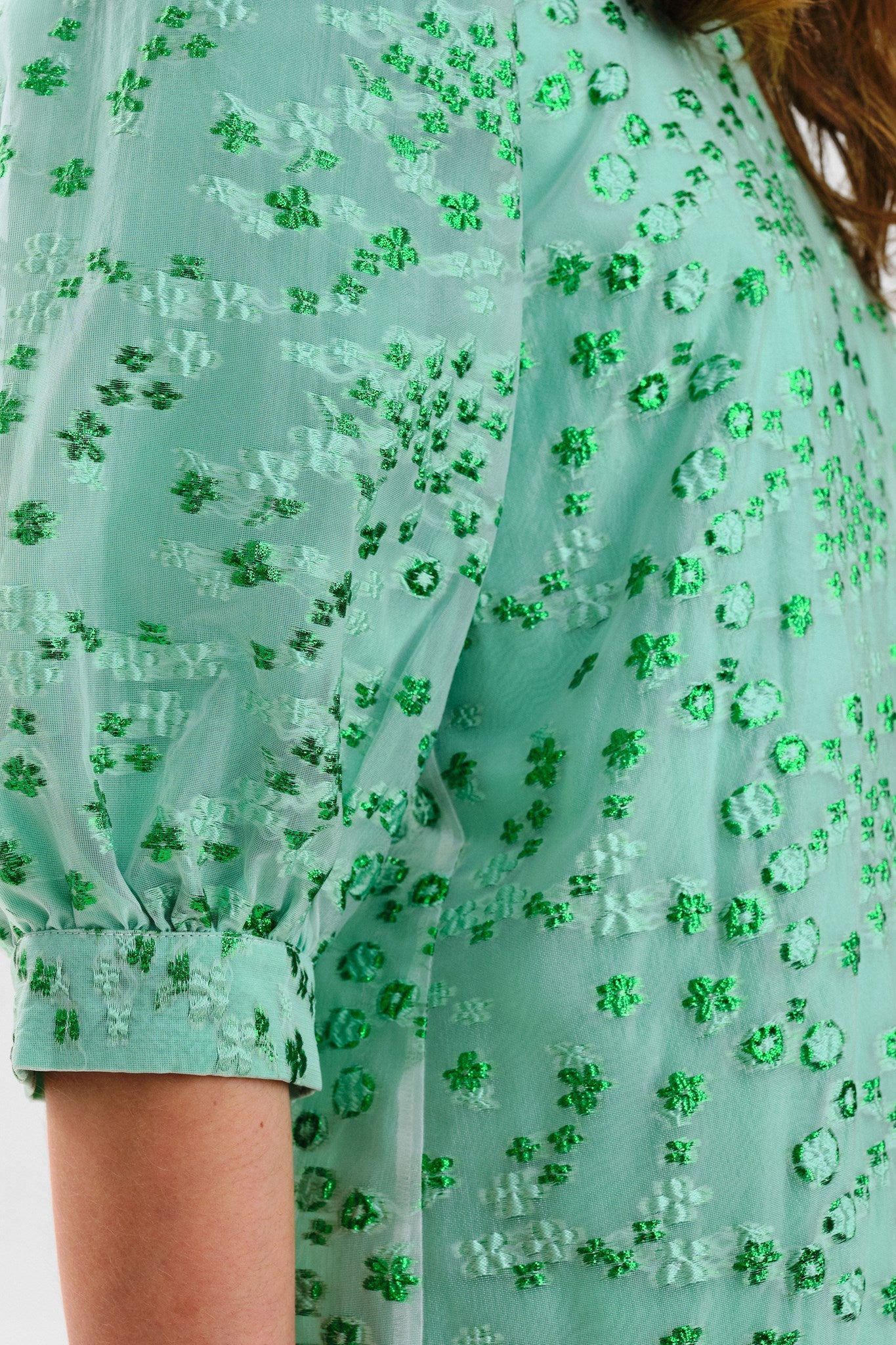 NUEDMEE DRESS - Kelly Green - Image 4