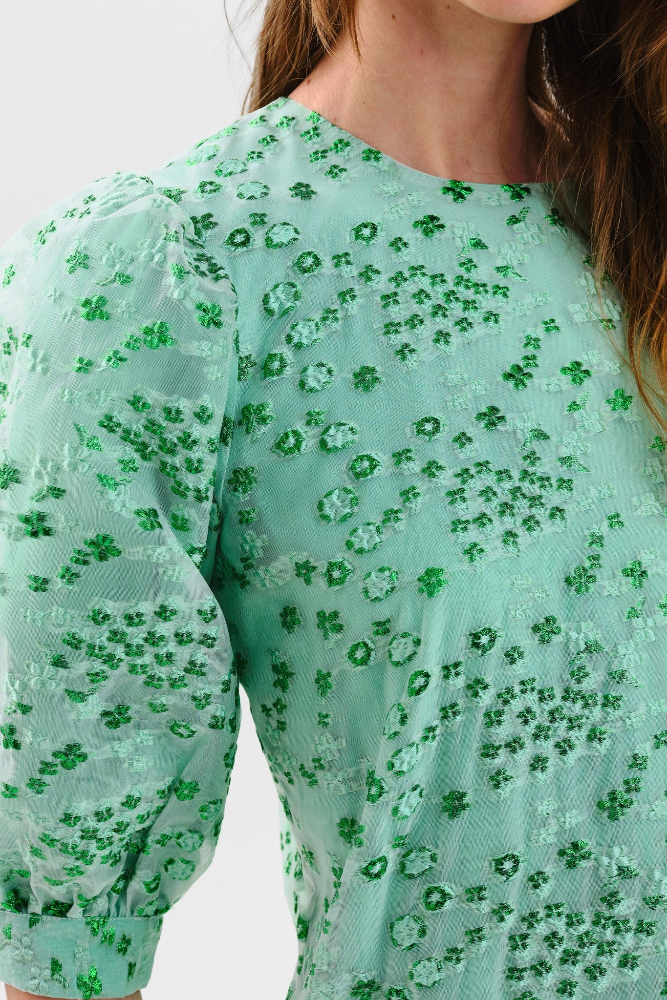 NUEDMEE DRESS - Kelly Green - Image 5