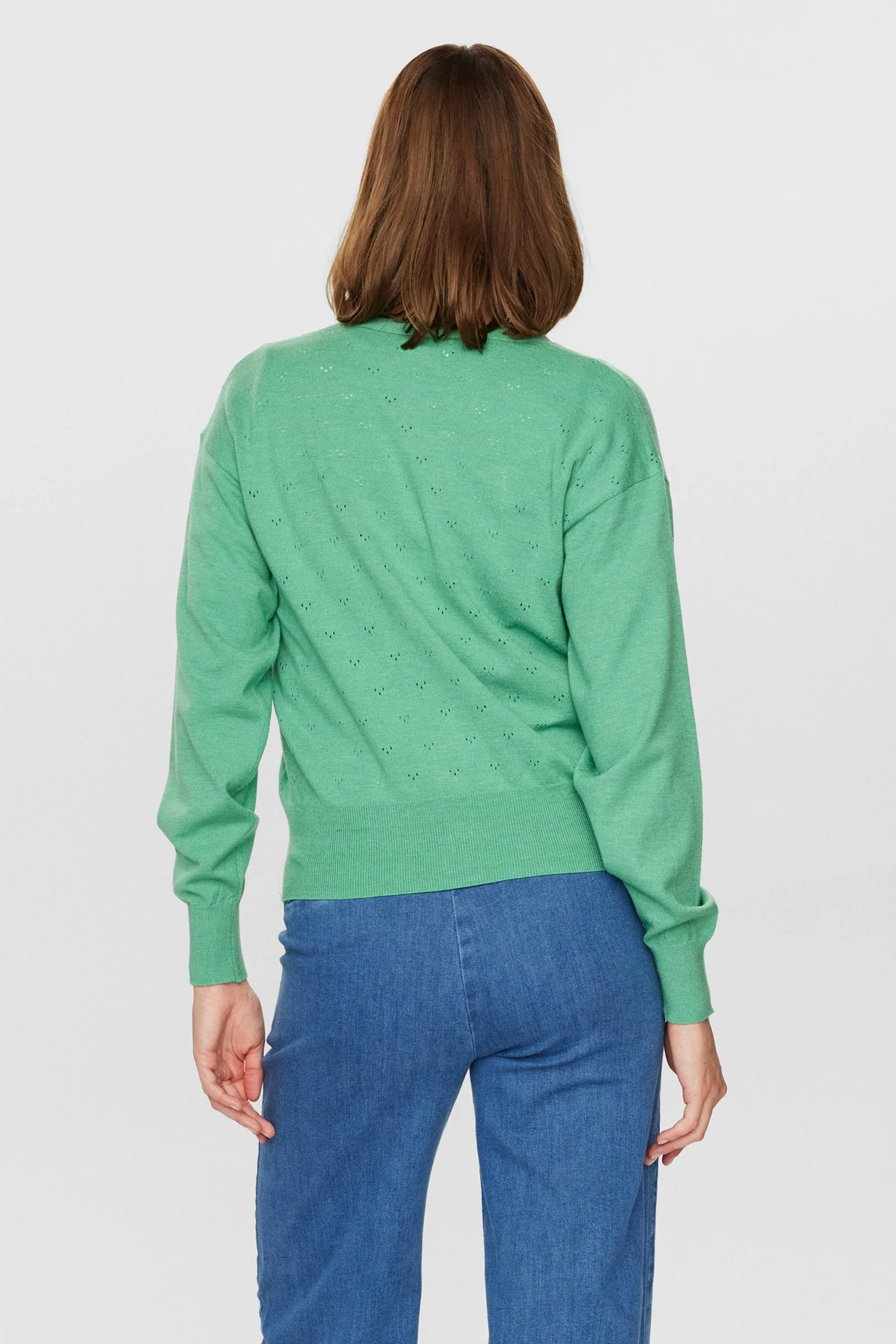 NUEDNA CARDIGAN  - Green Spruce - Image 2