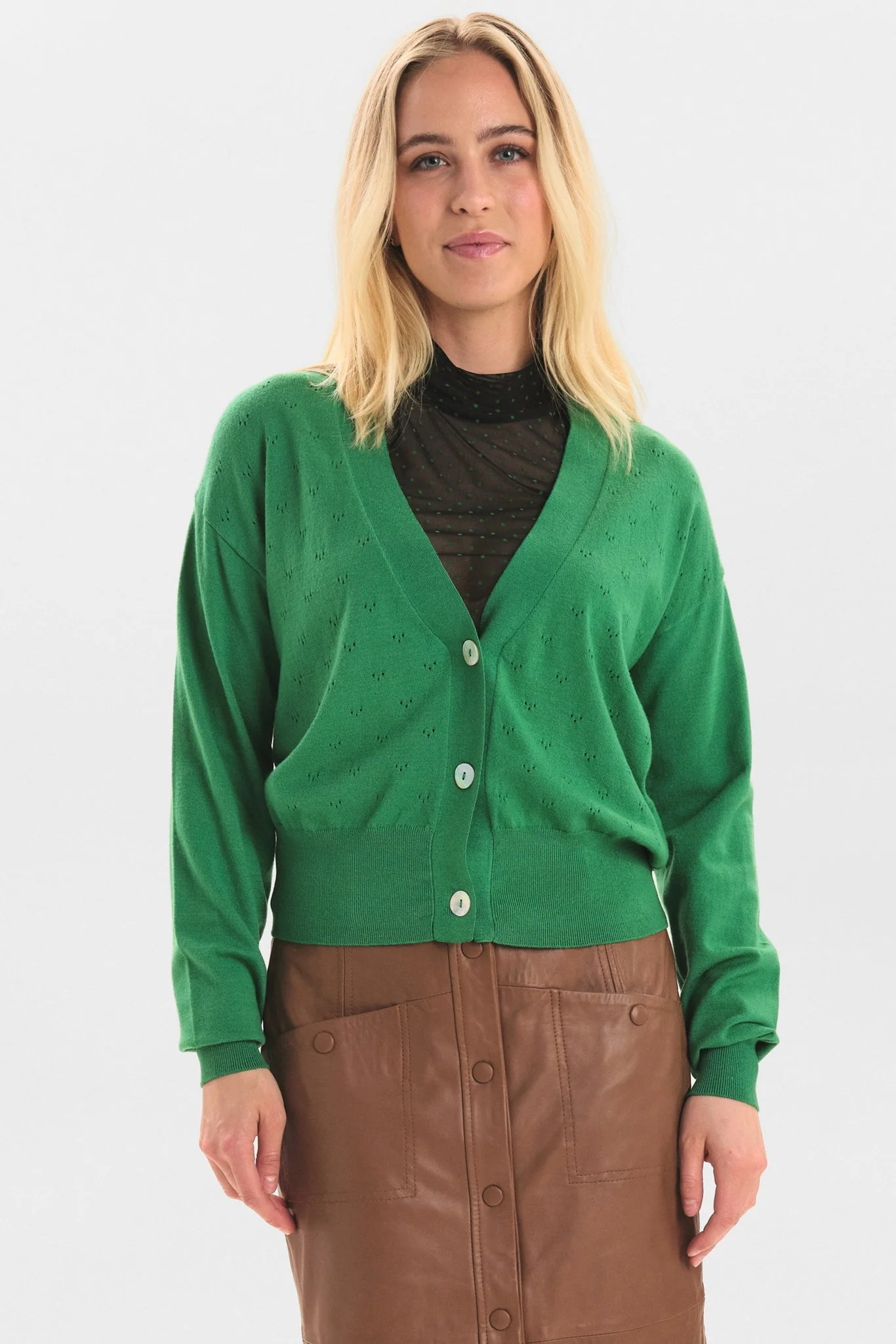 NUEDNA CARDIGAN - Leprechaun