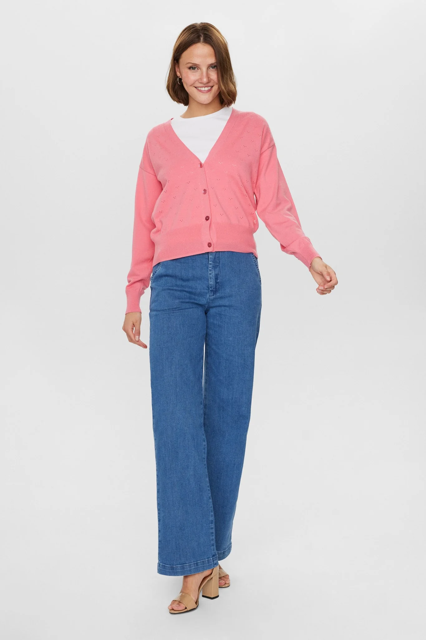 NUEDNA CARDIGAN - Pink Lemonade - Image 6