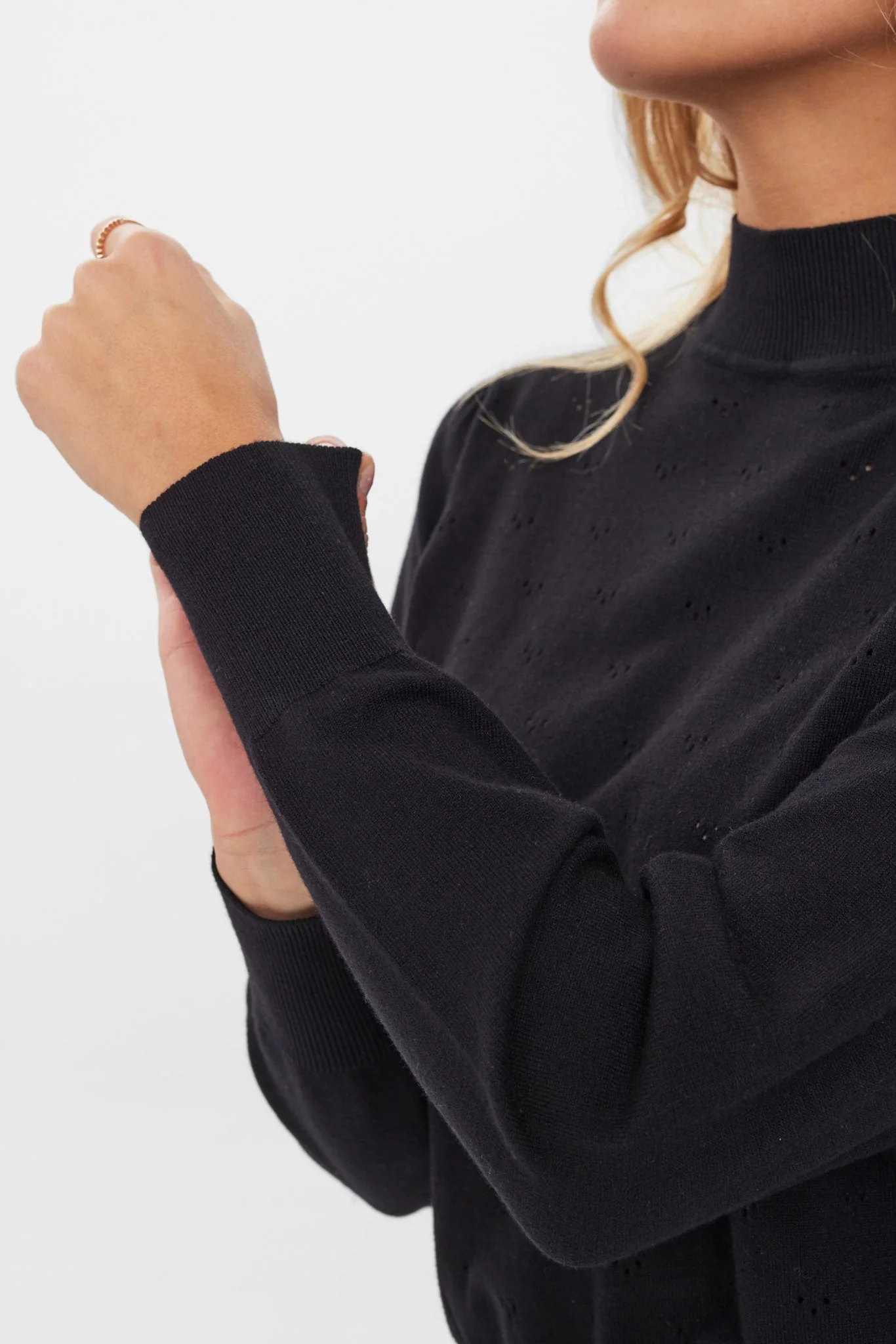 NUEDNA PULLOVER  - Caviar - Image 5
