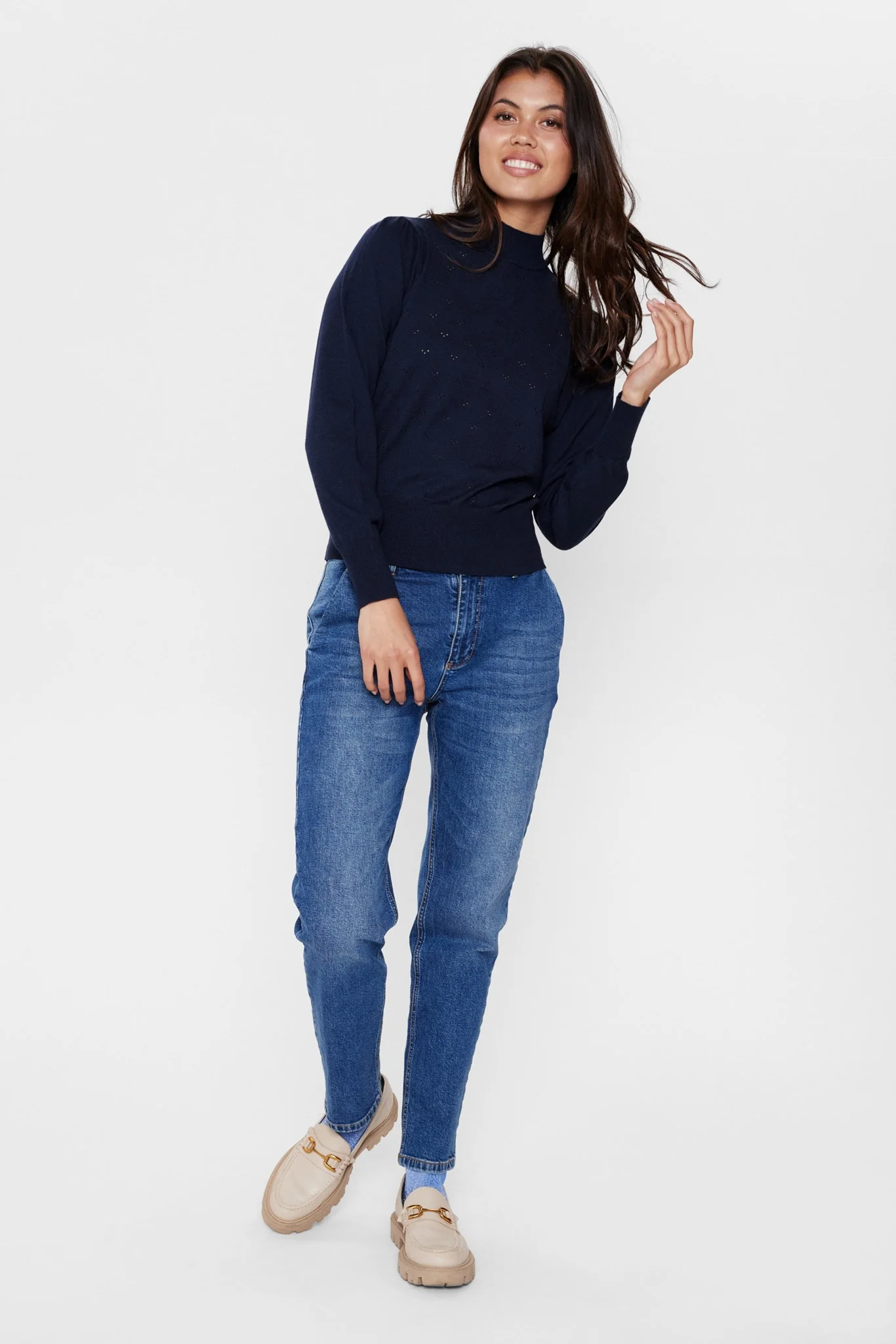 NUEDNA PULLOVER - Dark Sapphire - Image 3