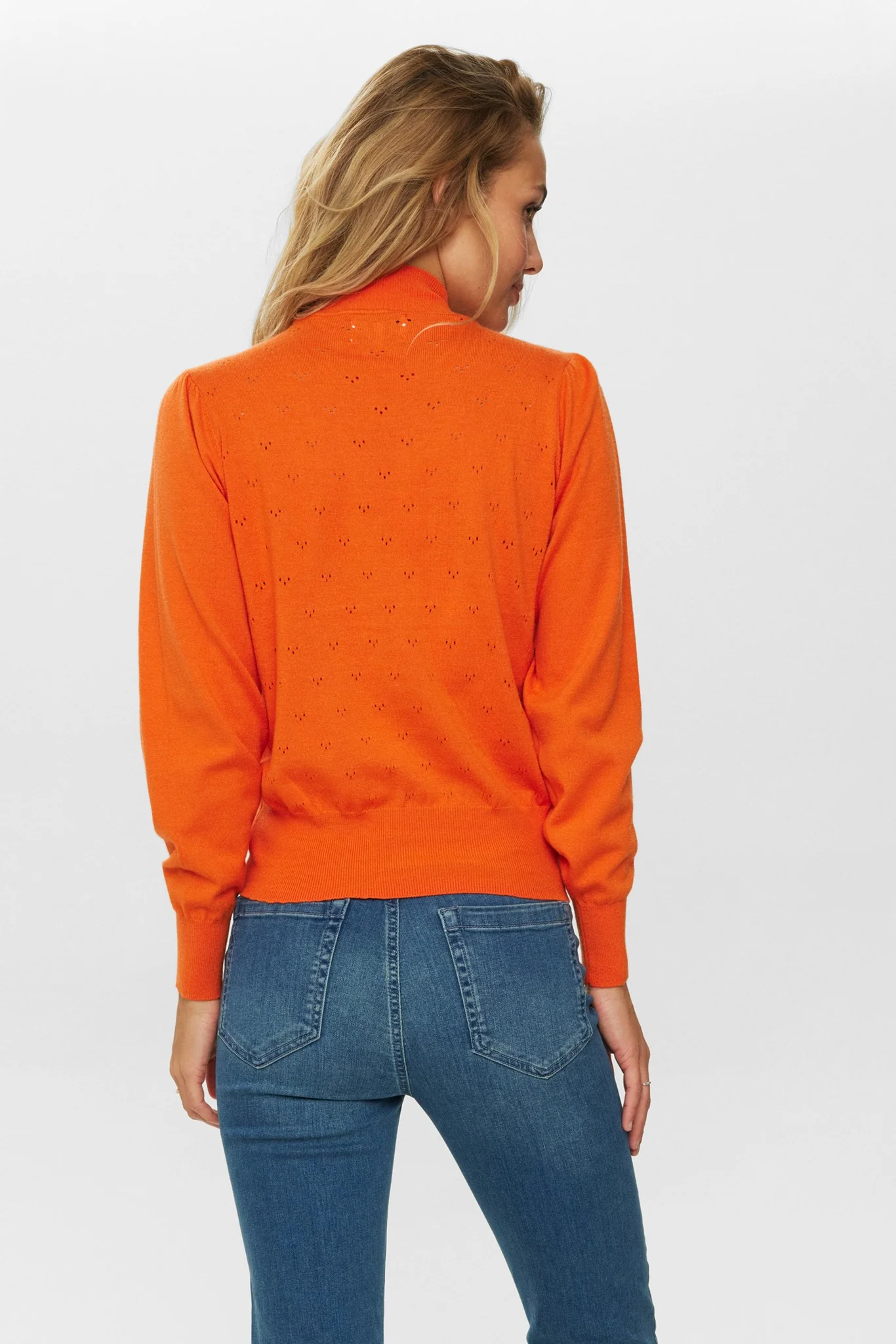 NUEDNA PULLOVER  - Red Orange - Image 2