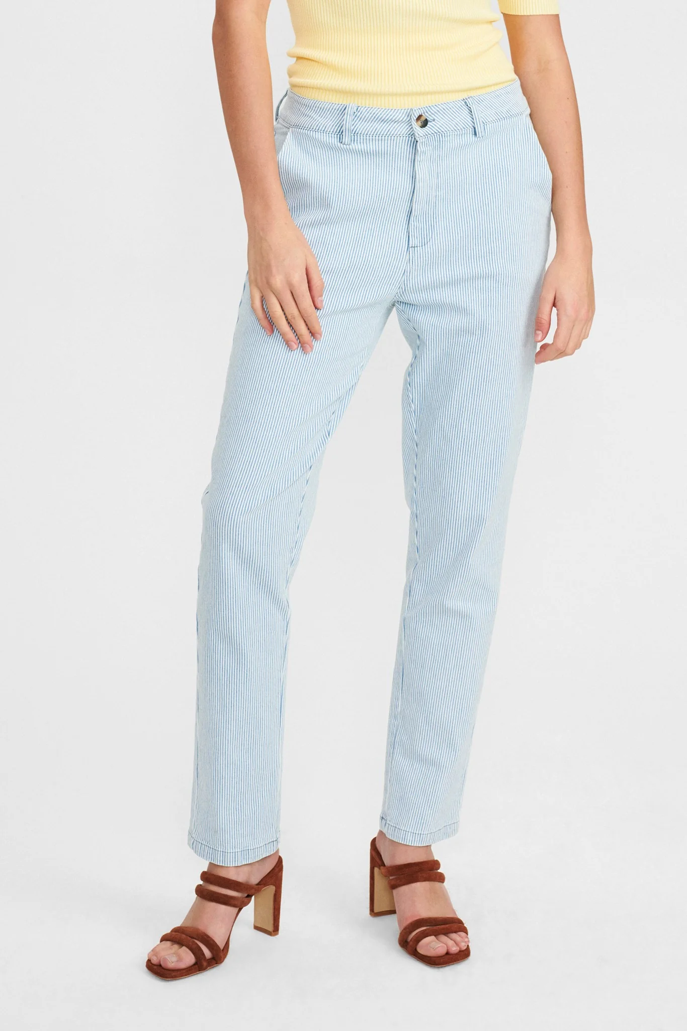 NUELAINE PANT - Blue Stripe