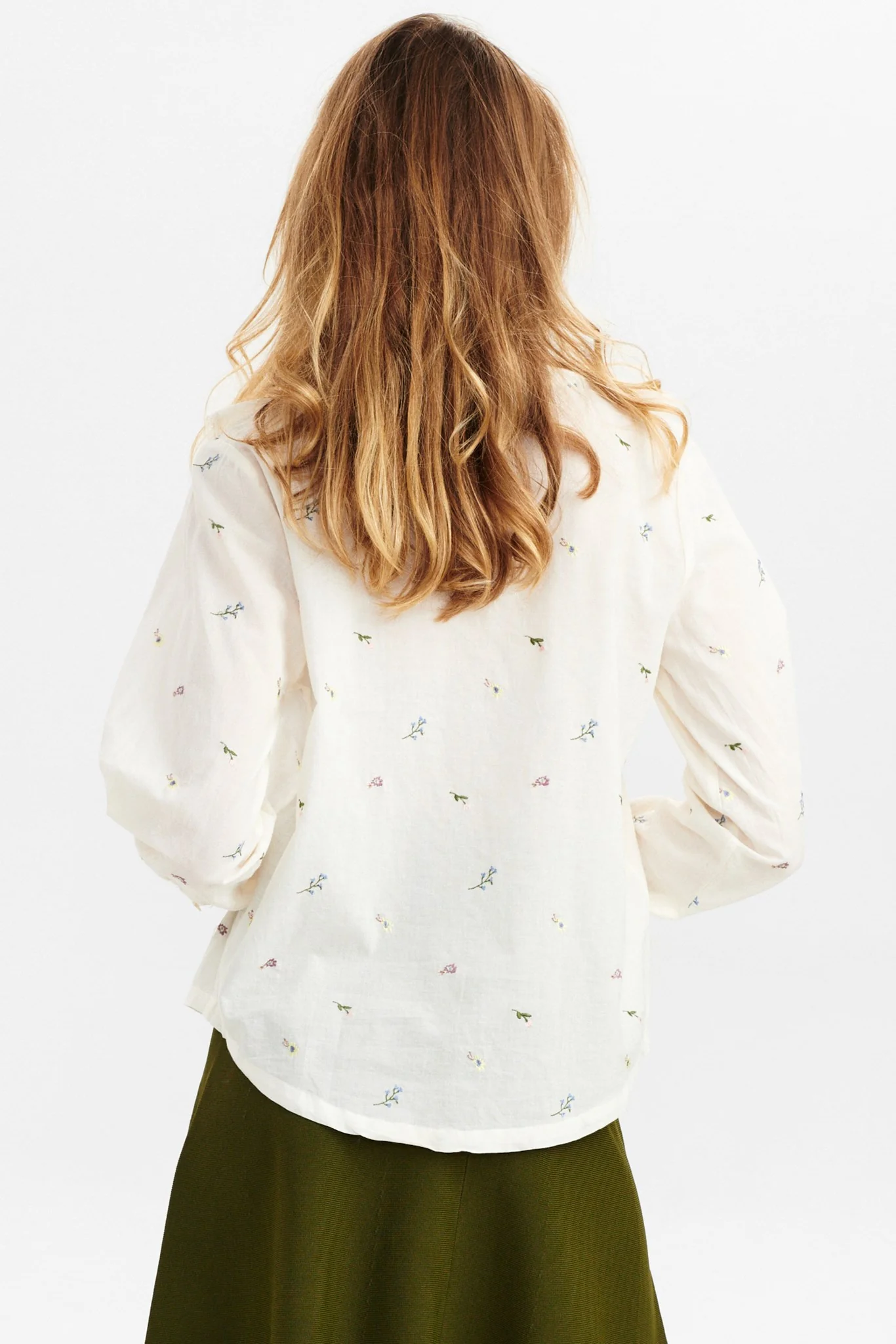 NUELBA LS SHIRT - Pristine - Image 2