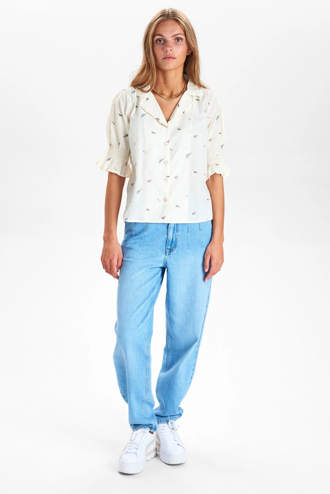 NUELBA SS SHIRT - Pristine - Image 3