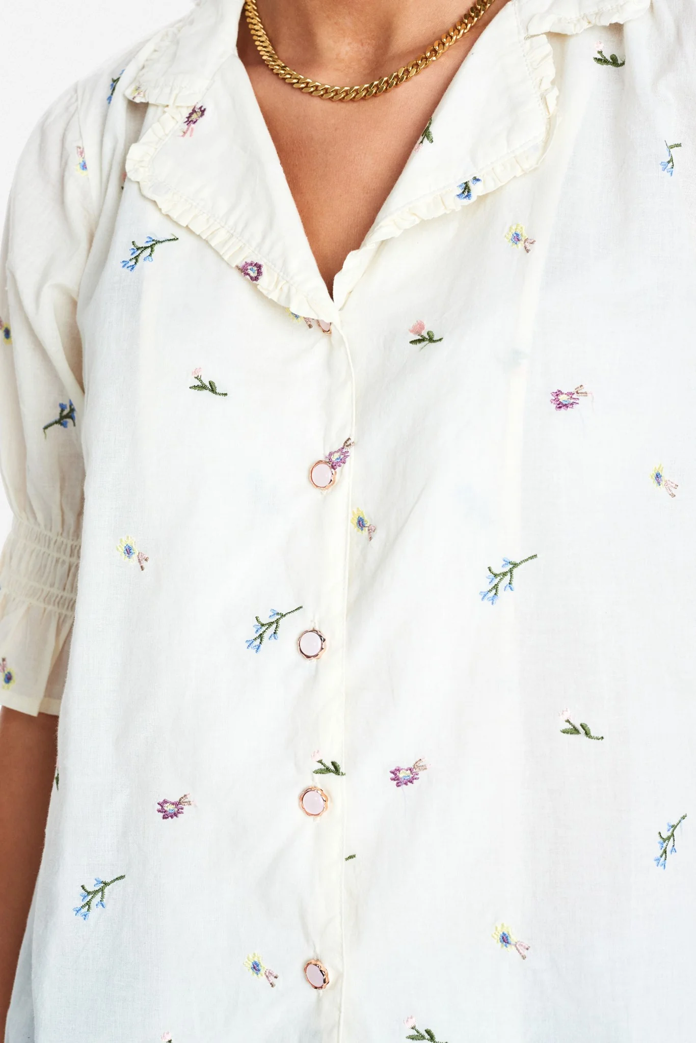 NUELBA SS SHIRT - Pristine - Image 4