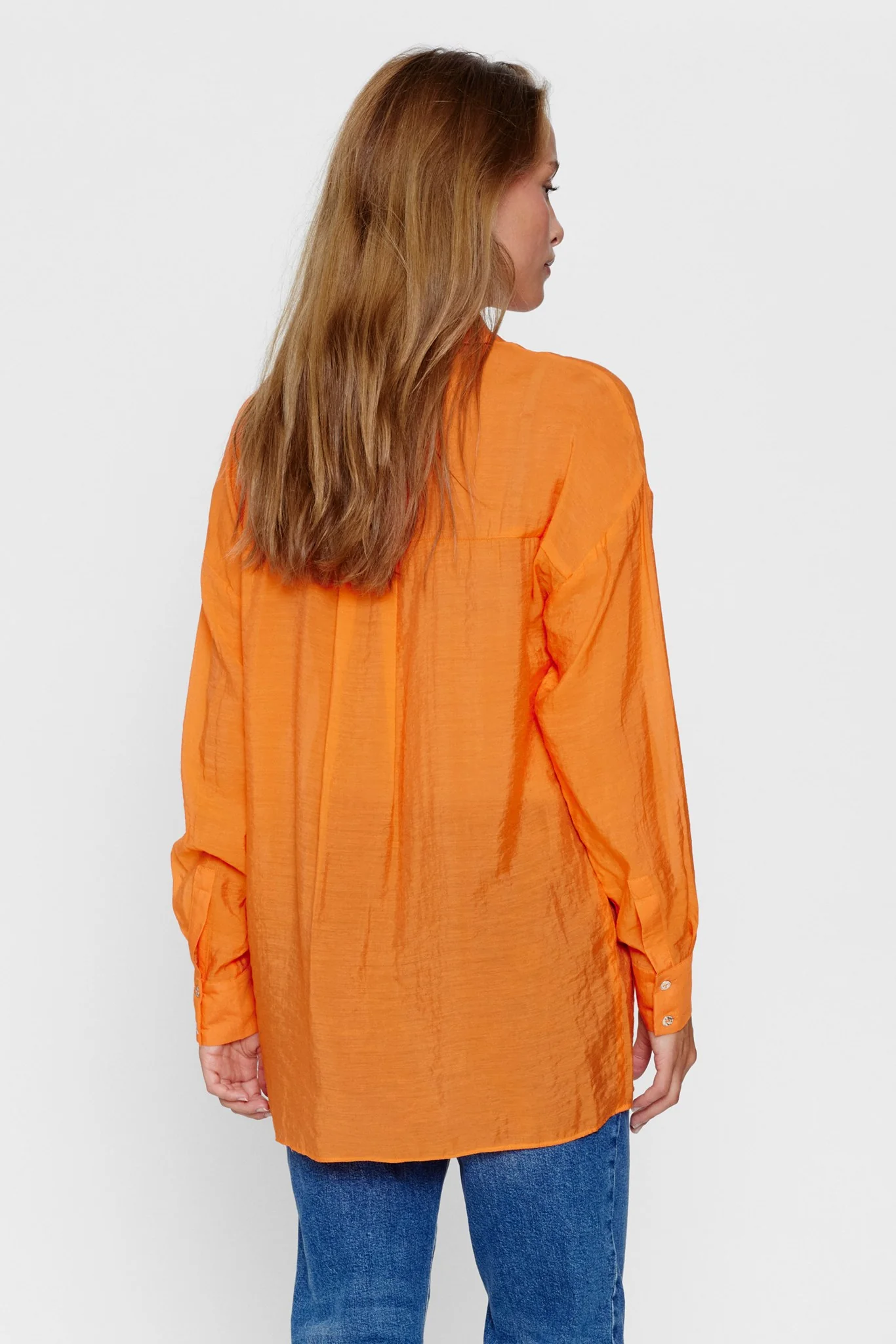 NUELINAM SHIRT - Red Orange - Image 2