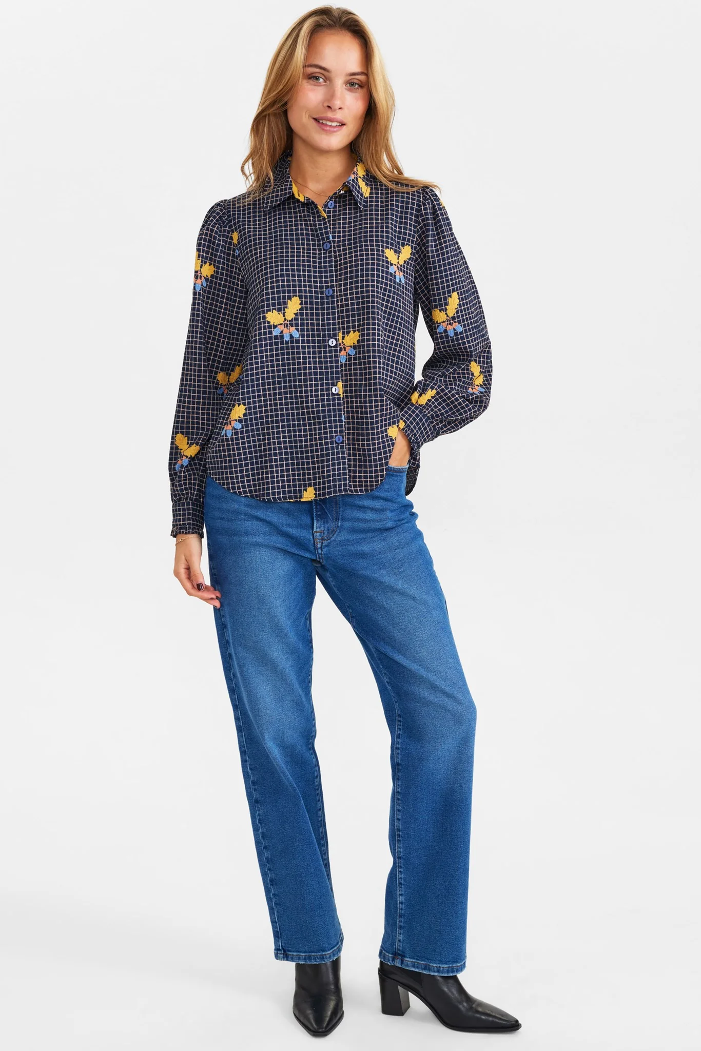NUELINE SHIRT - Dark Sapphire - Image 3