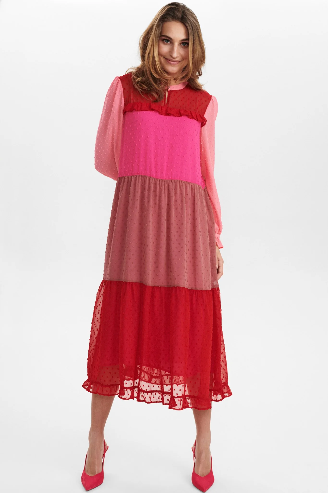 NUELINORA DRESS - Molten Lava - Image 3